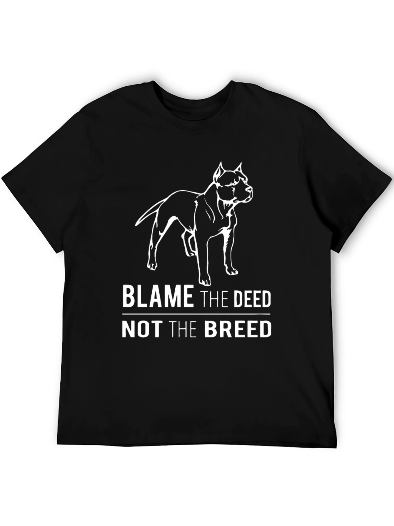 Blame the Deed Pitbull T-Shirt