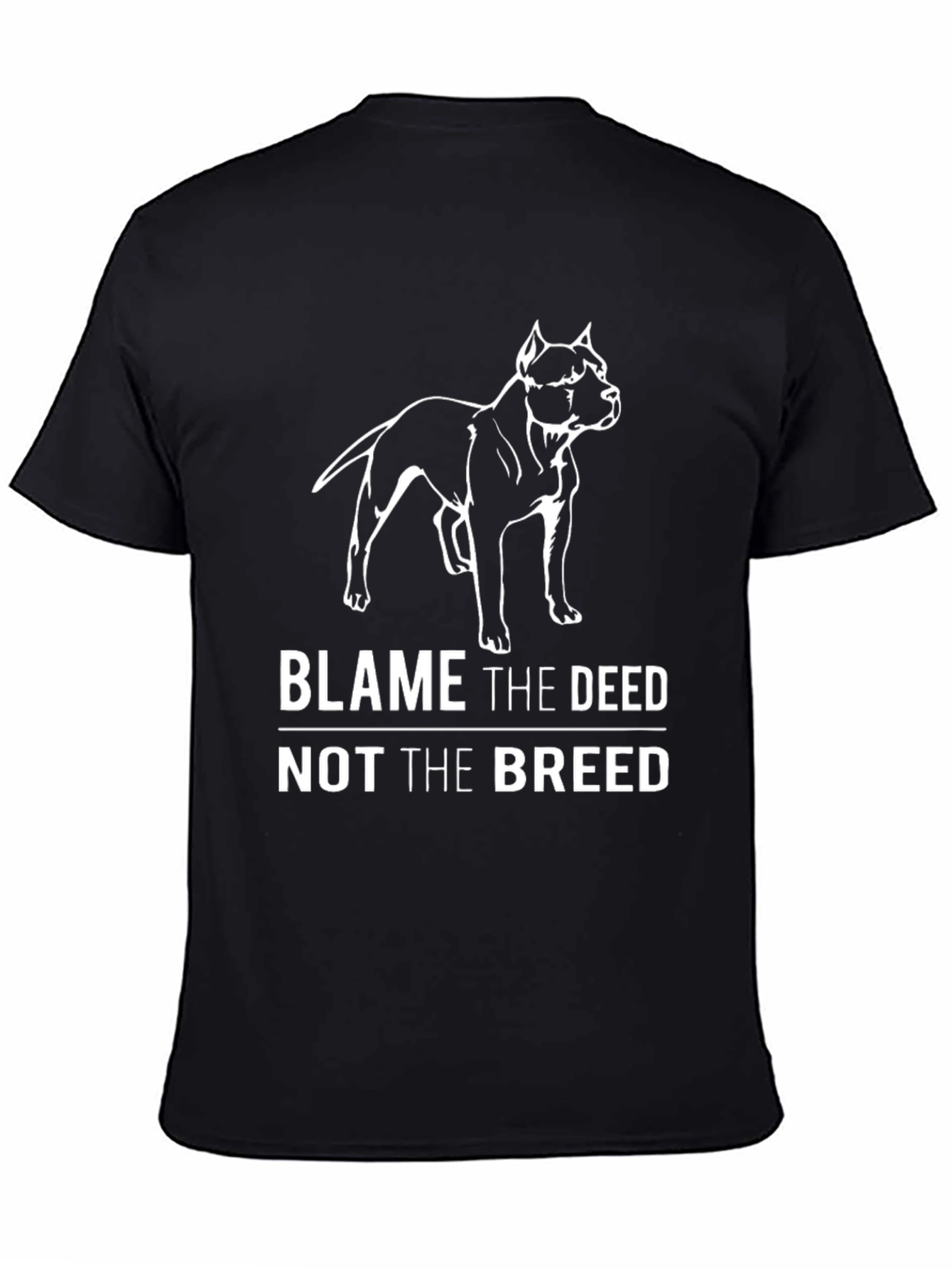 Blame the Deed Pitbull T-Shirt