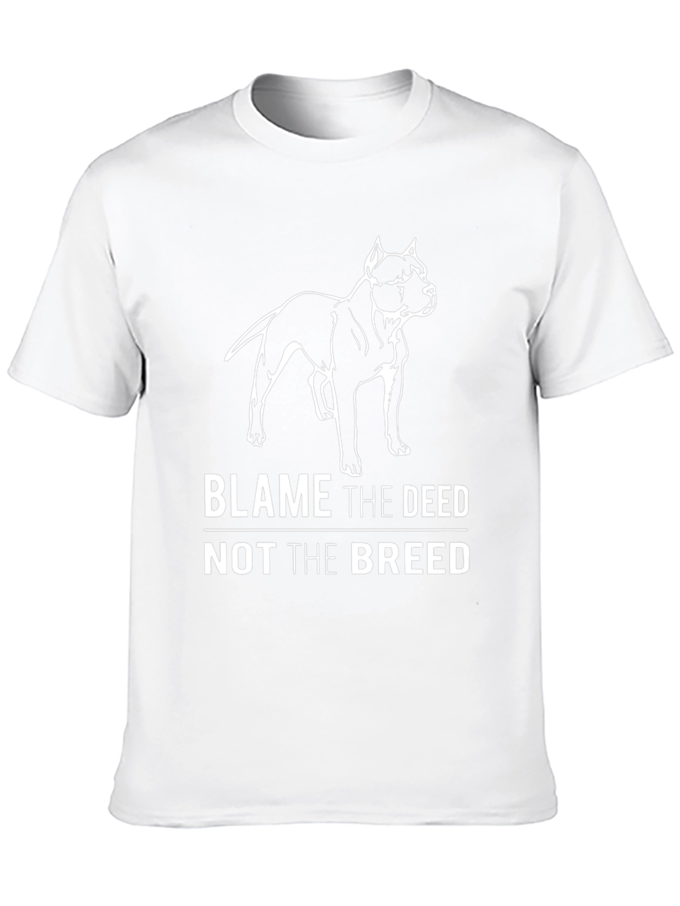 Blame the Deed Pitbull T-Shirt