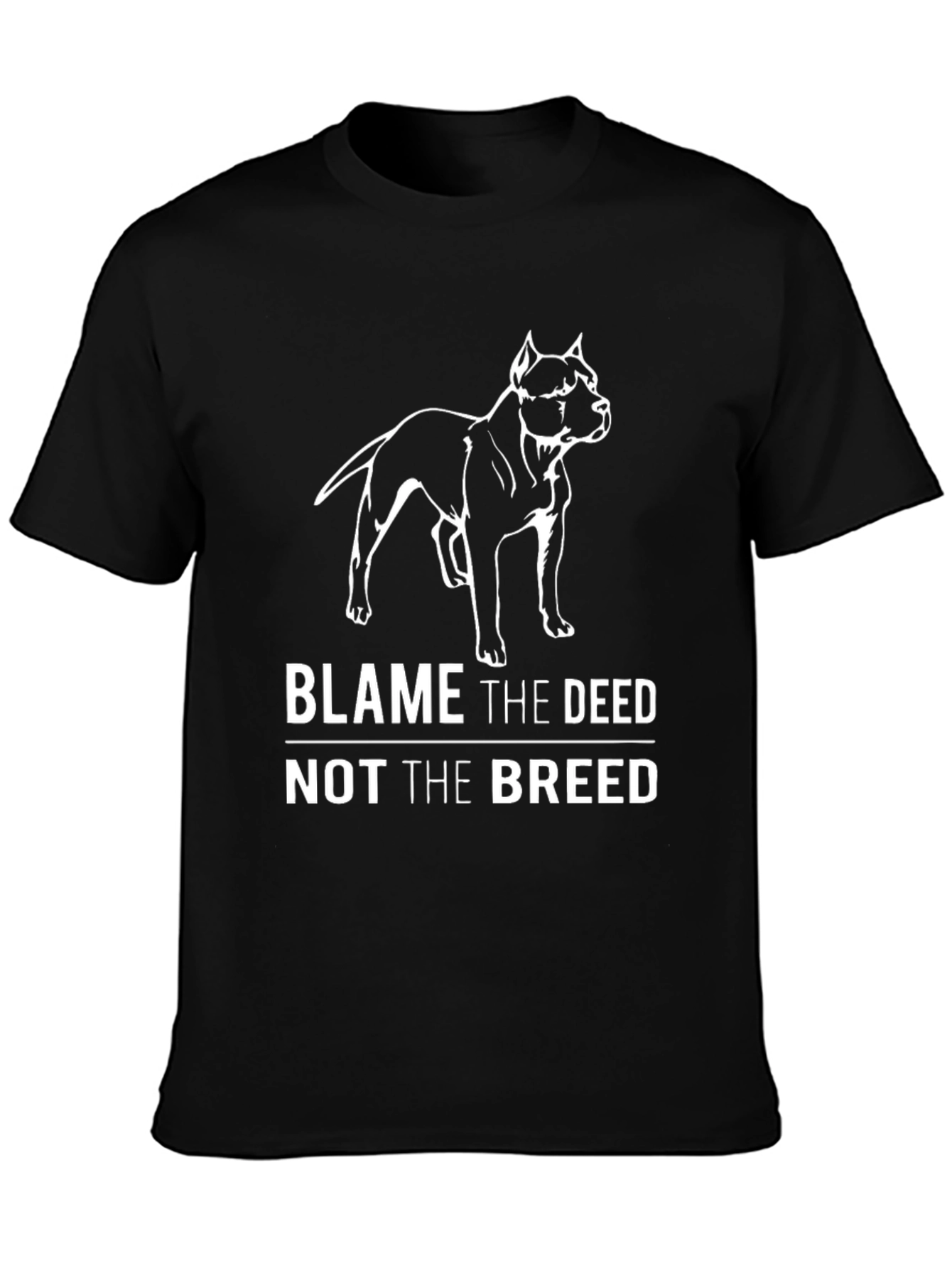 Blame the Deed Pitbull T-Shirt