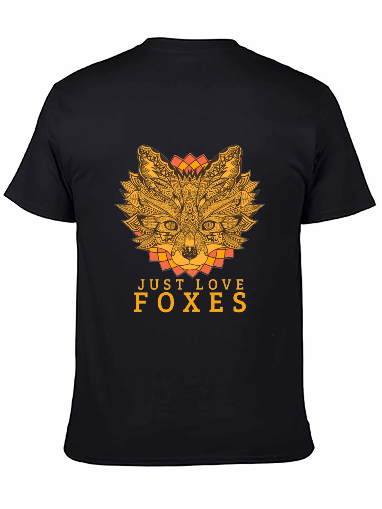 Just Love Foxes Graphic Tee Short Sleeve T-Shirt