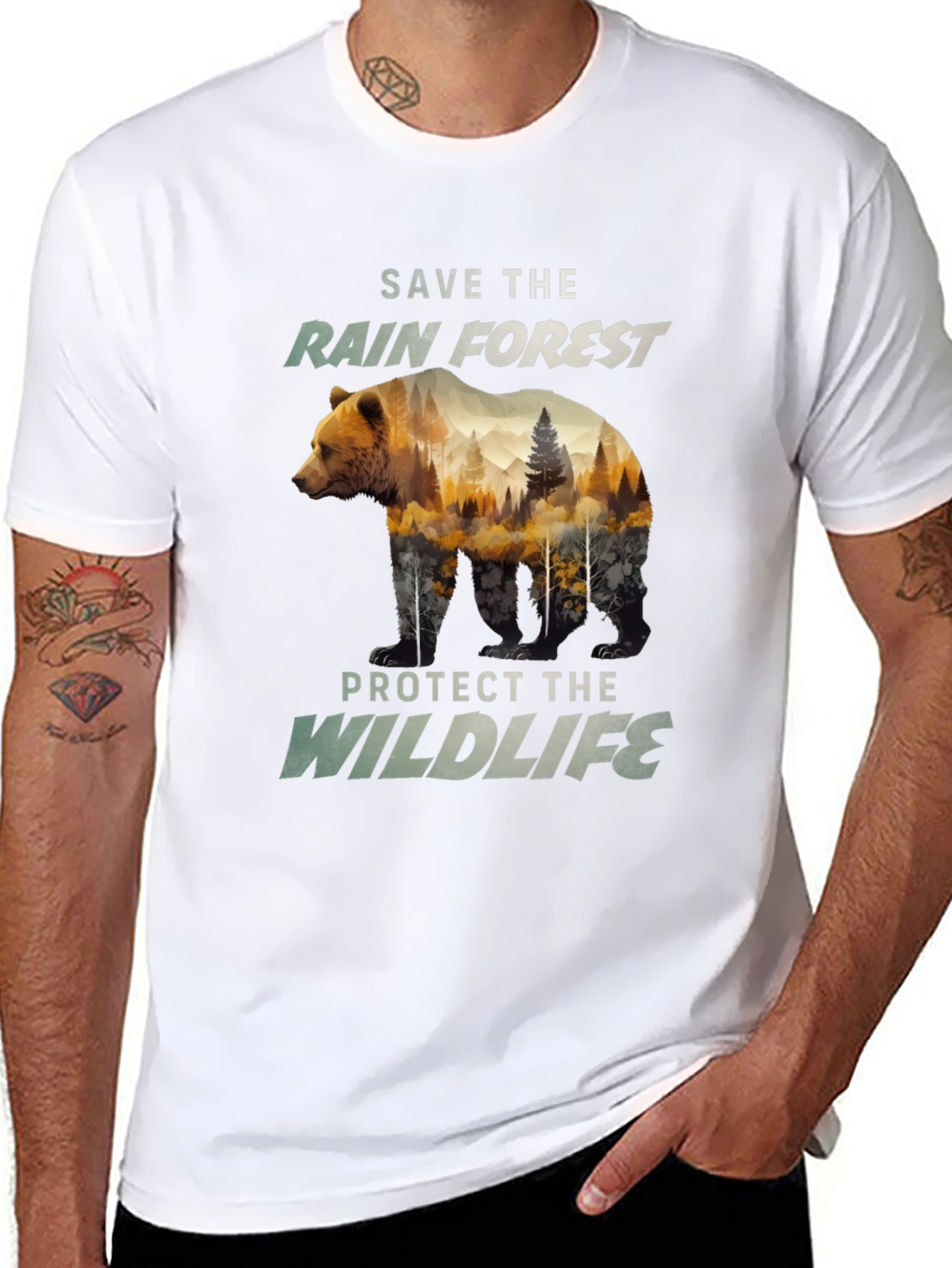 Save the Rainforest Graphic Tee