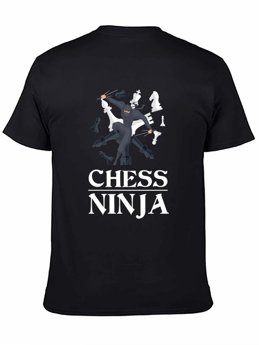 Chess Ninja Graphic T-Shirt