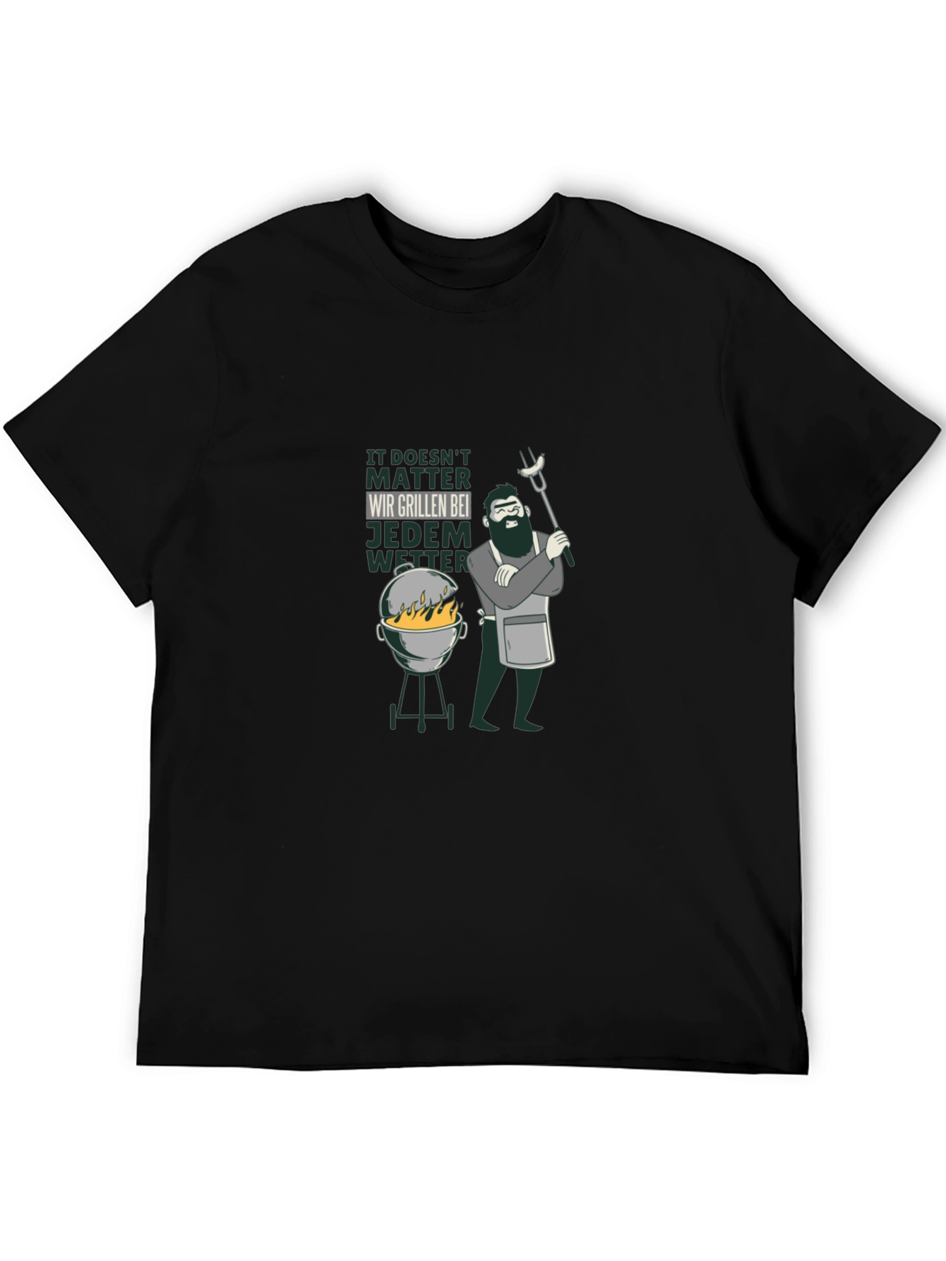 Funny Grilling T-Shirt - Grill Master Tee
