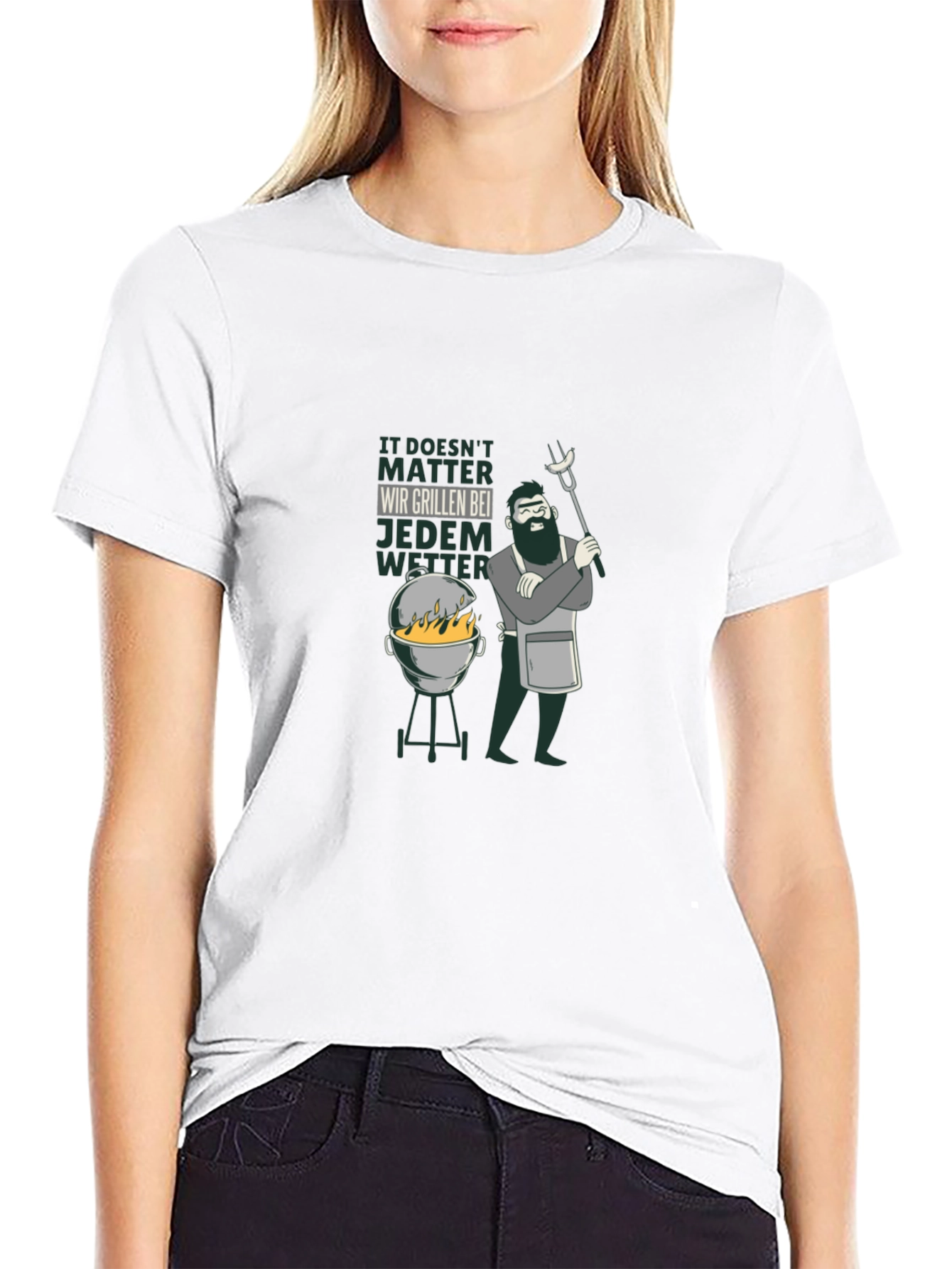 Funny Grilling T-Shirt - Grill Master Tee