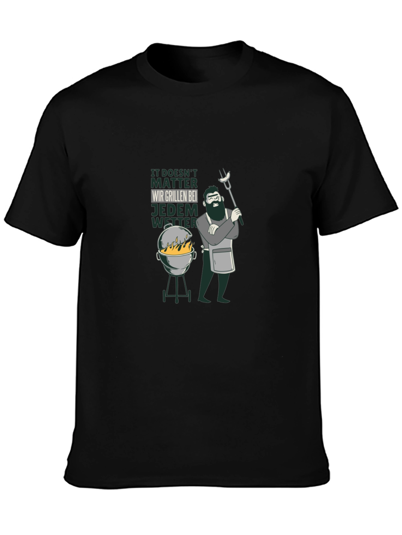 Funny Grilling T-Shirt - Grill Master Tee