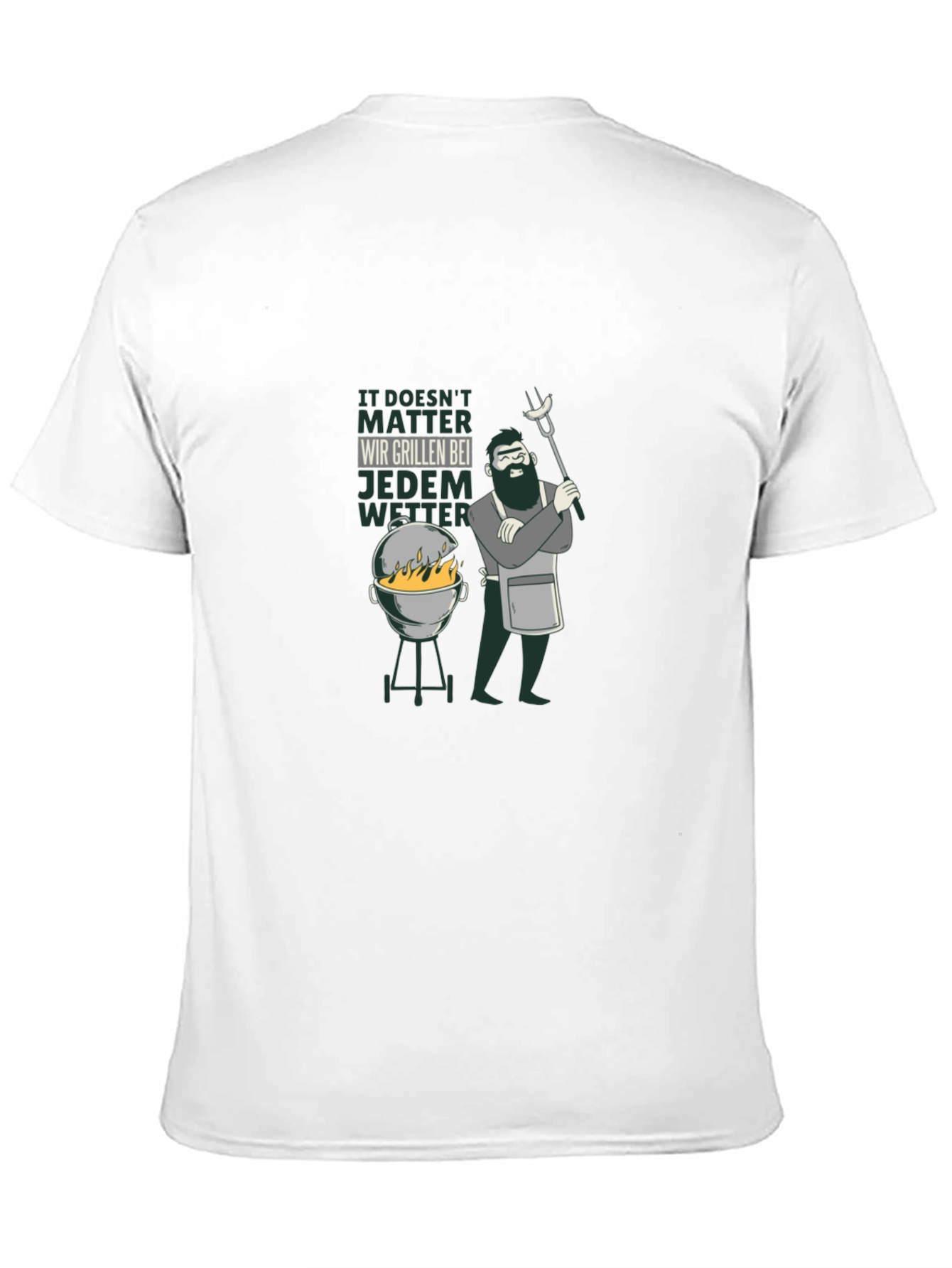Funny Grilling T-Shirt - Grill Master Tee