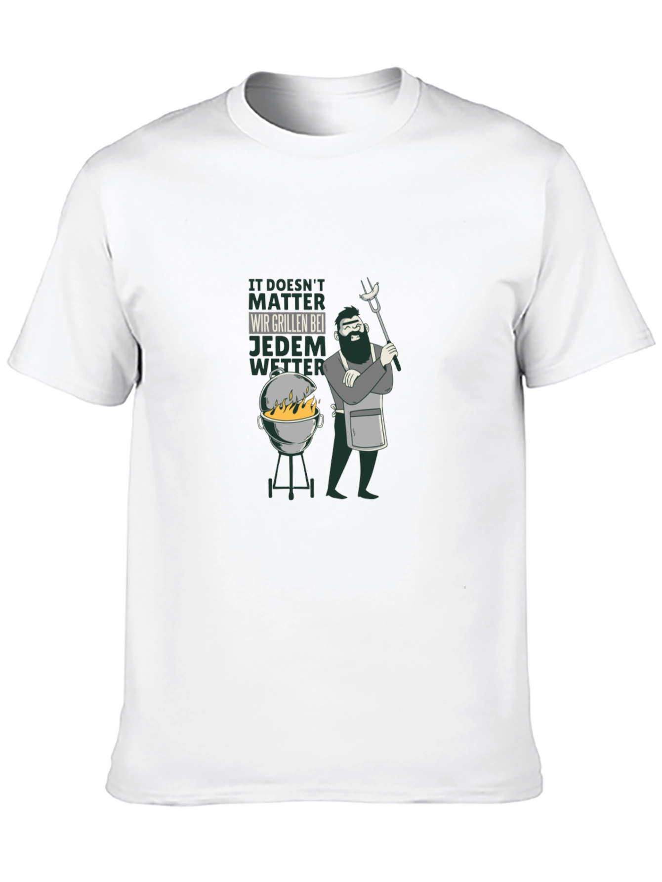 Funny Grilling T-Shirt - Grill Master Tee