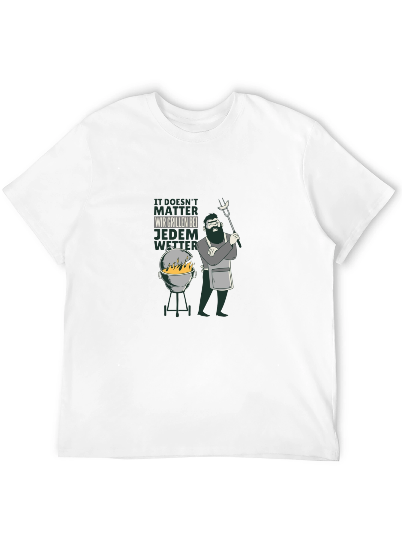 Funny Grilling T-Shirt - Grill Master Tee