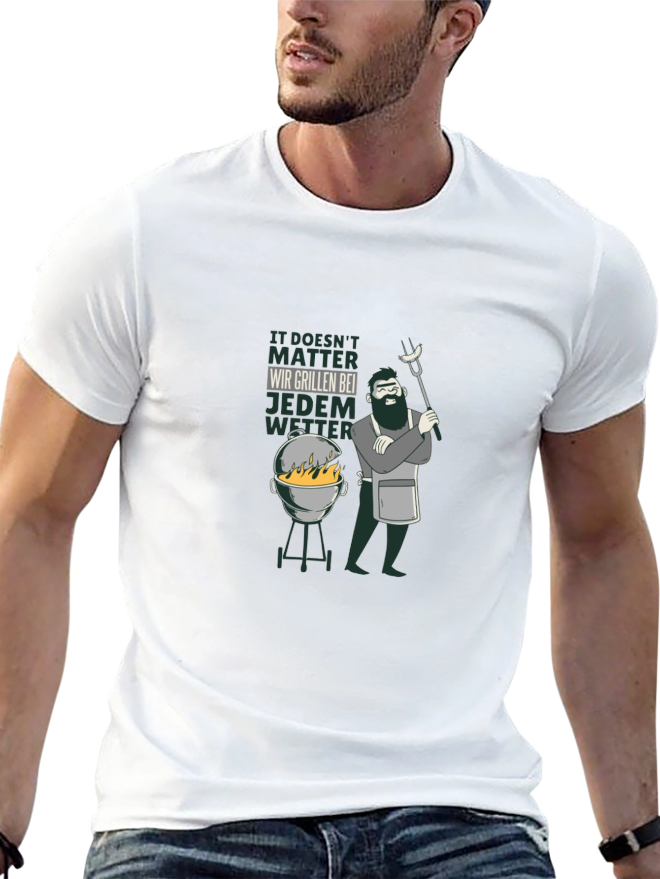 Funny Grilling T-Shirt - Grill Master Tee