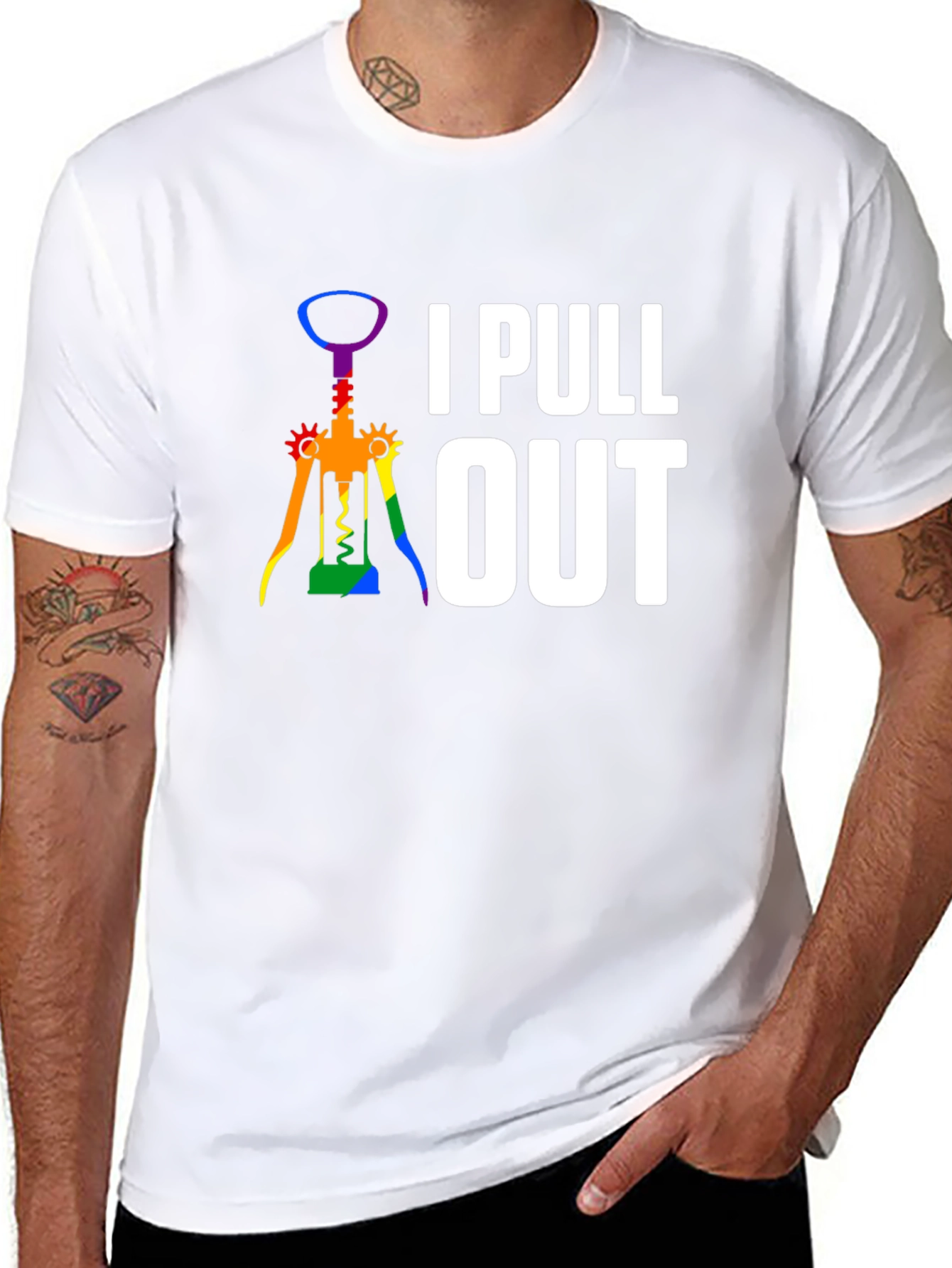 I Pull Out LGBTQ Pride T-Shirt