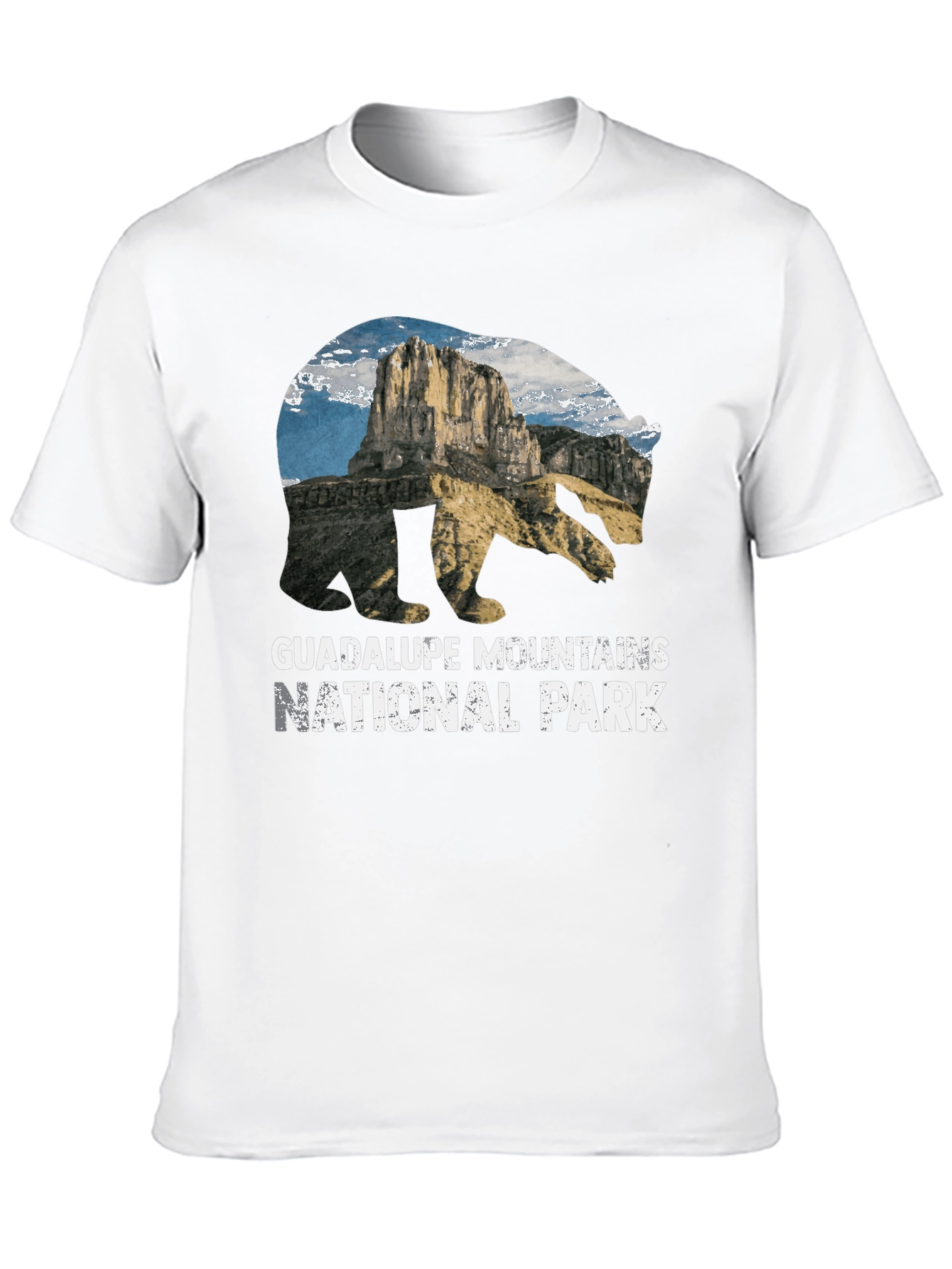 Guadalupe Mountains National Park Bear Graphic T-Shirt