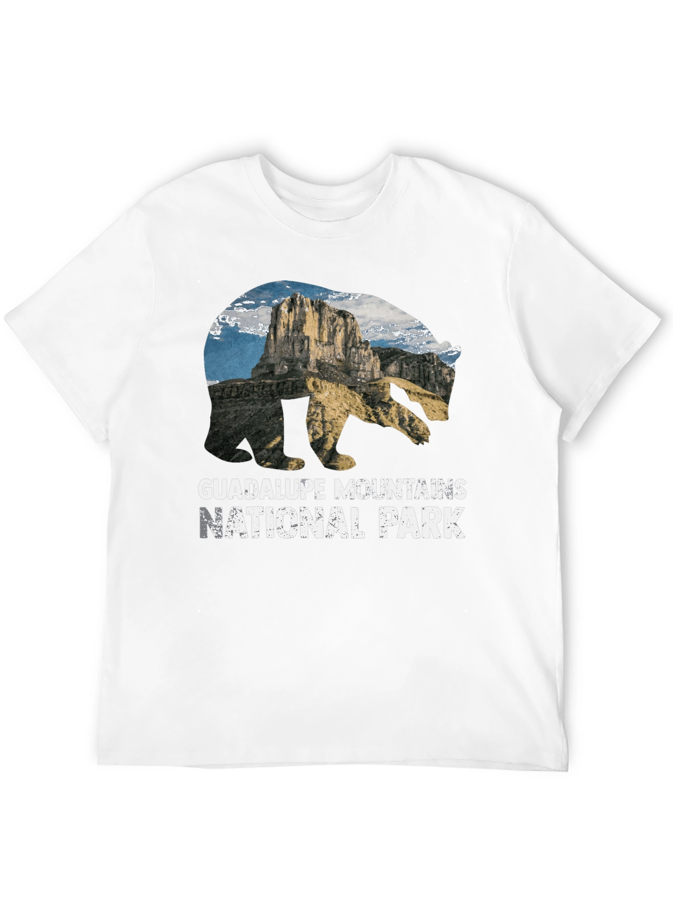 Guadalupe Mountains National Park Bear Graphic T-Shirt