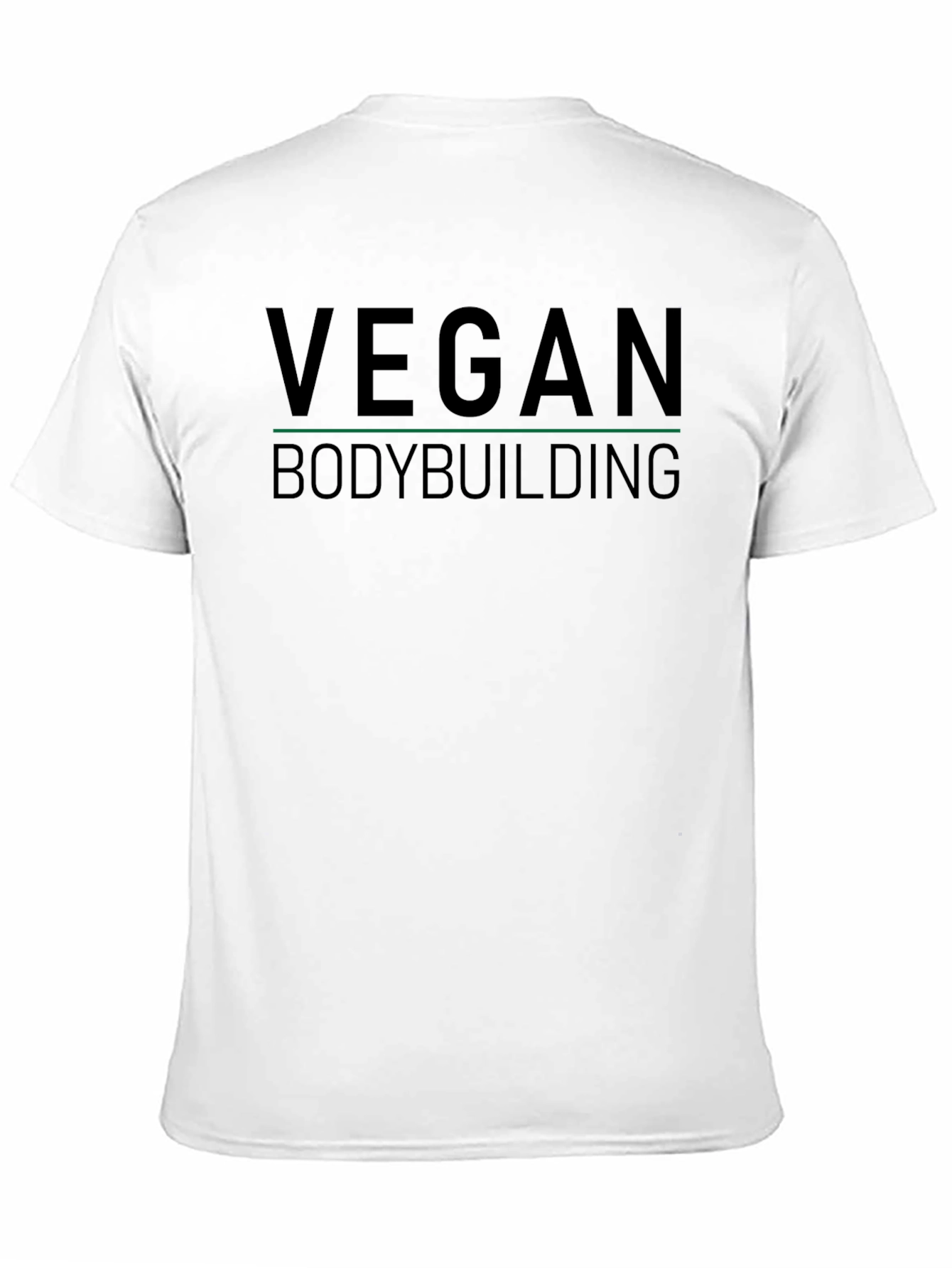 Vegan Bodybuilding Graphic T-Shirt