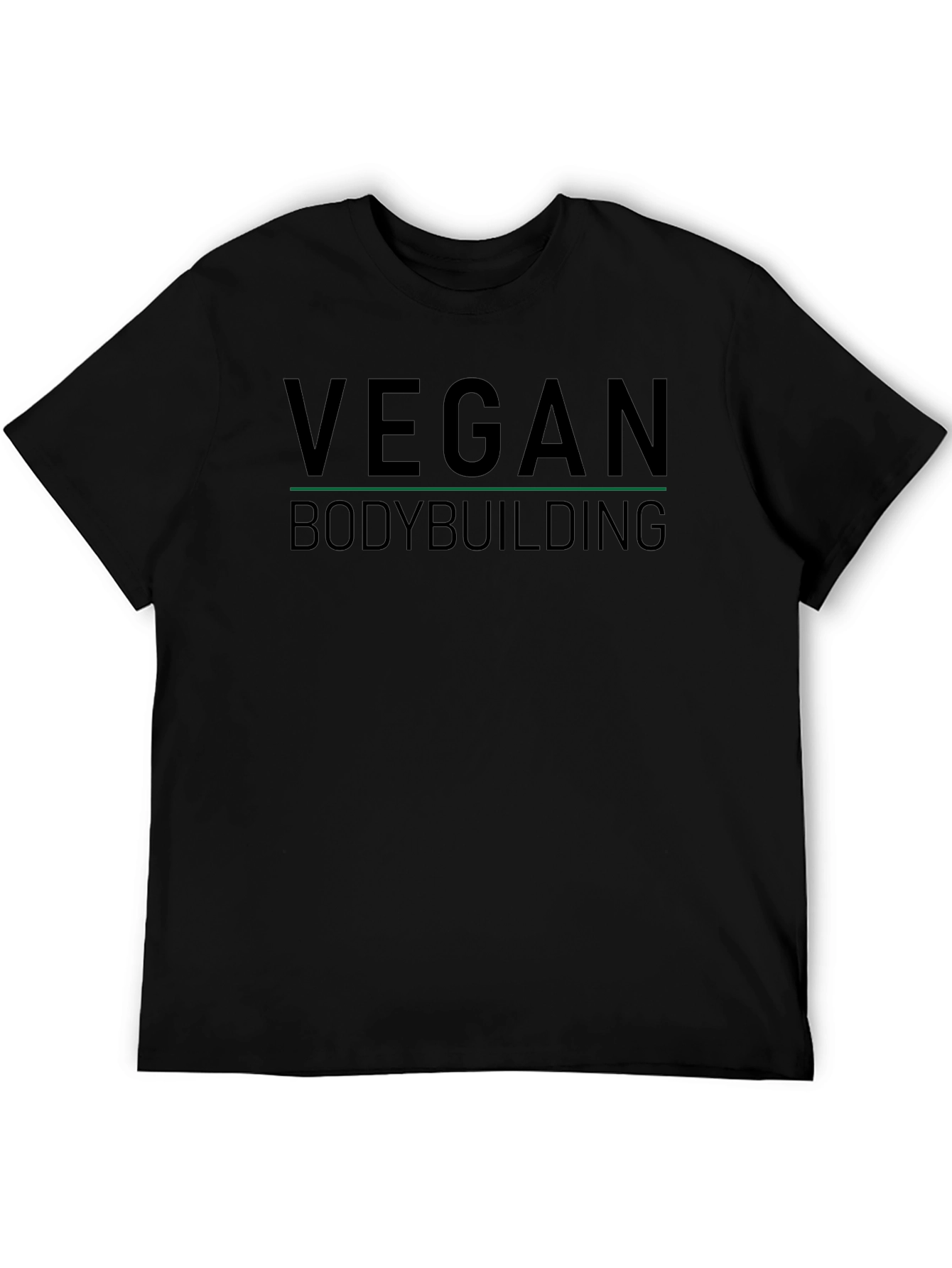 Vegan Bodybuilding Graphic T-Shirt