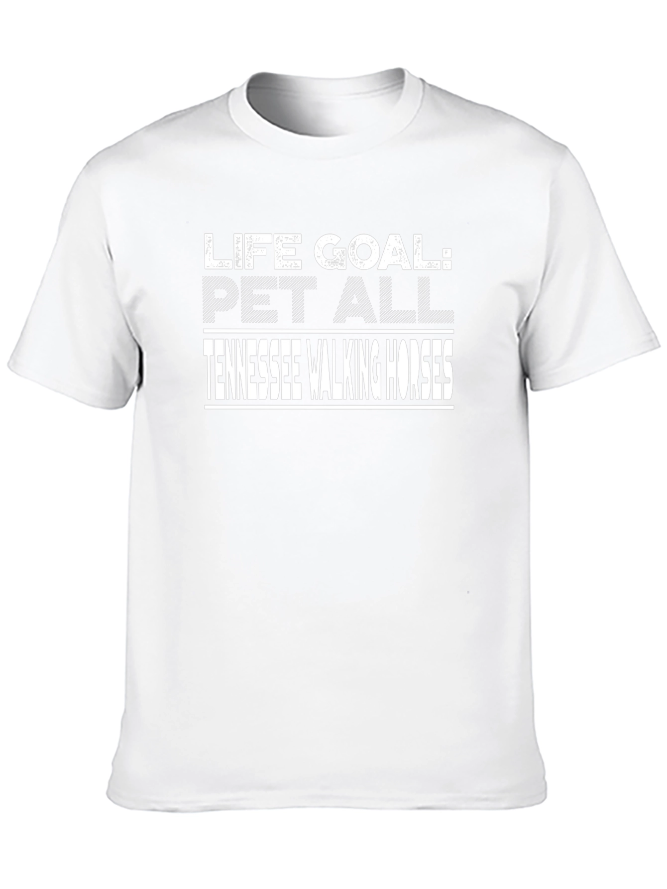Life Goal Tennessee Walking Horses Graphic T-Shirt
