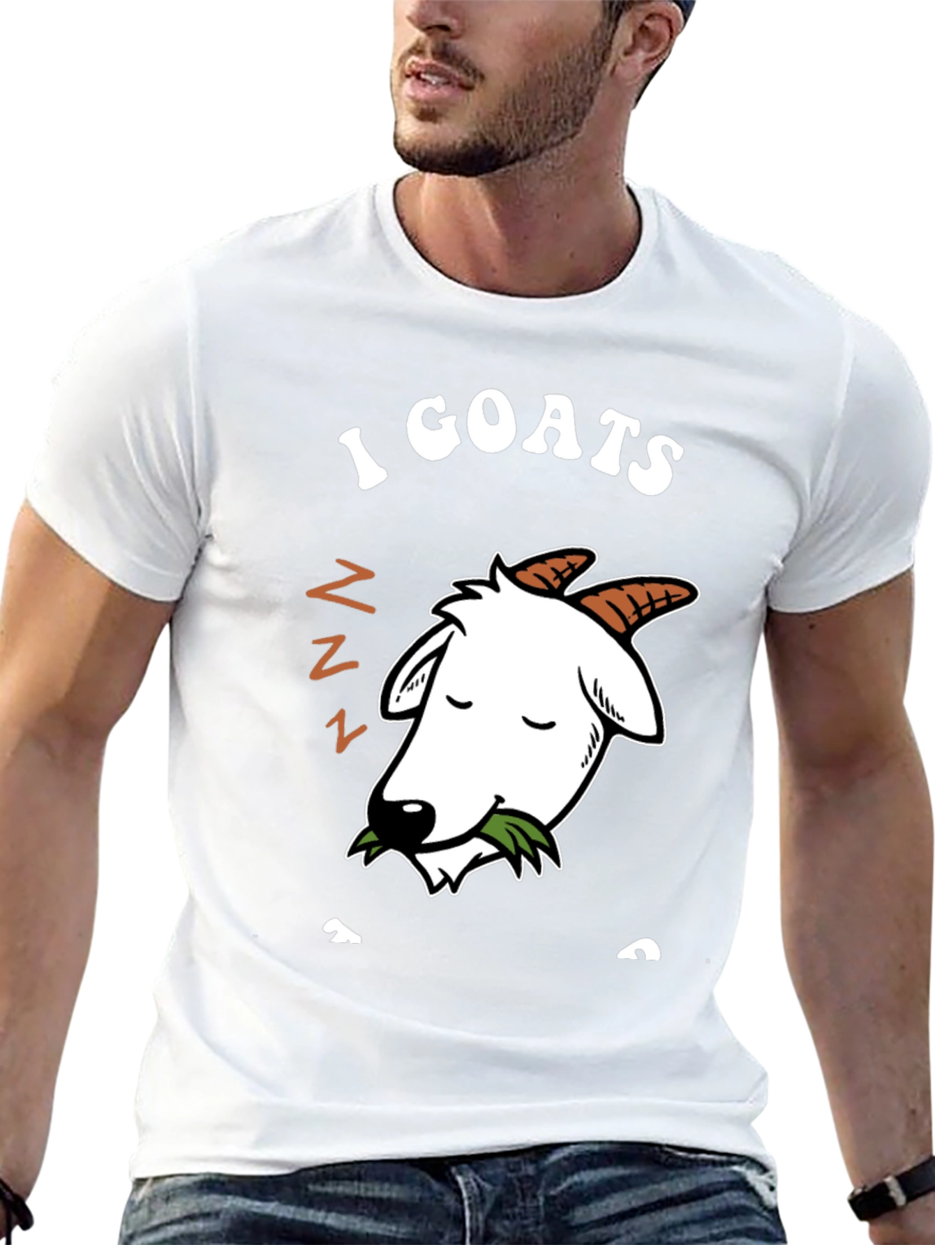 I Goat Sleepy T-Shirt - Funny Animal Tee