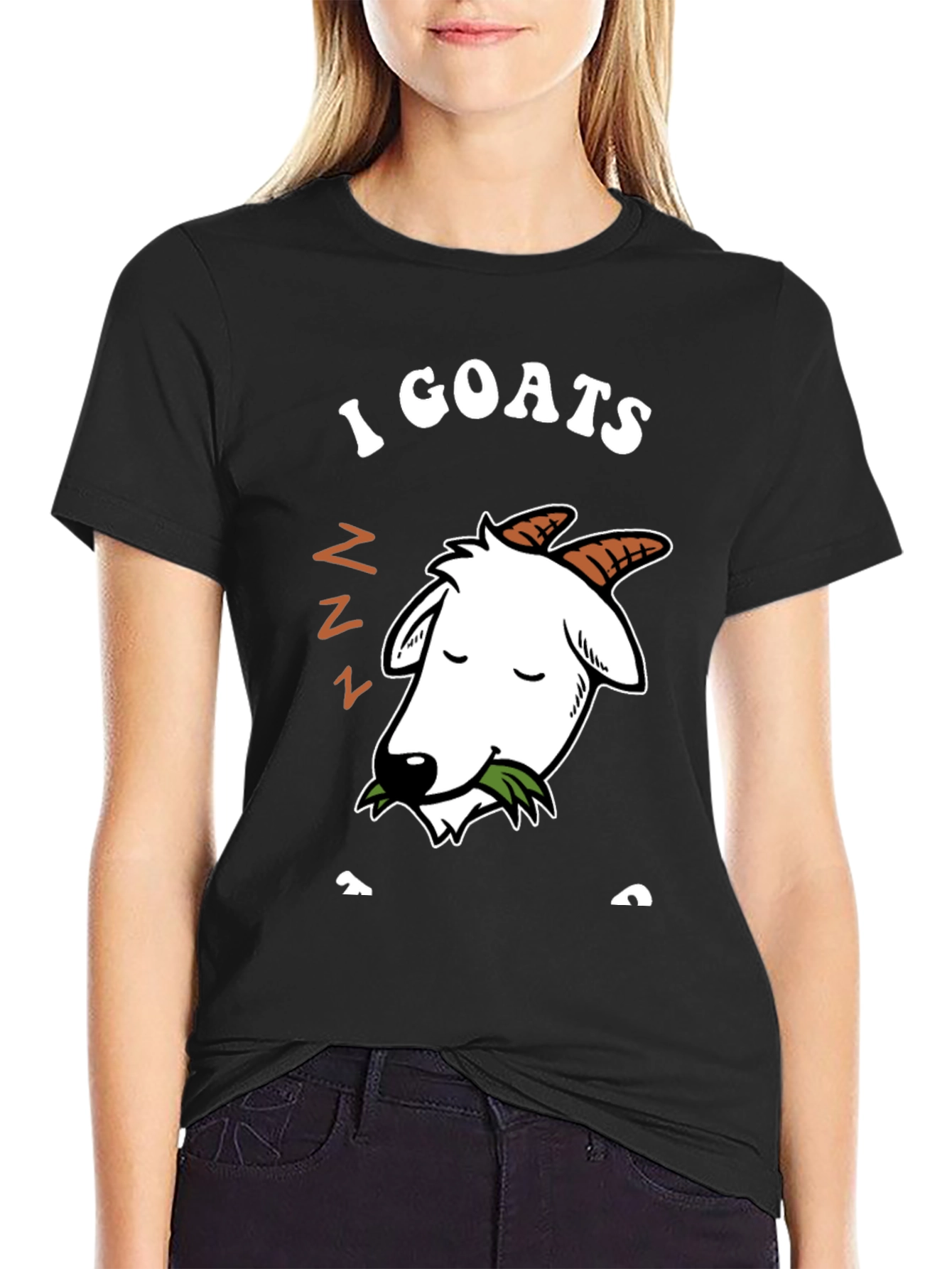 I Goat Sleepy T-Shirt - Funny Animal Tee