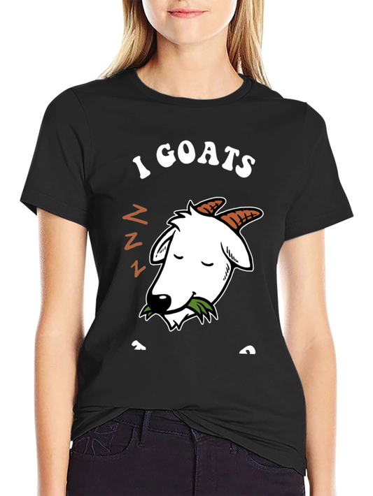 I Goat Sleepy T-Shirt - Funny Animal Tee