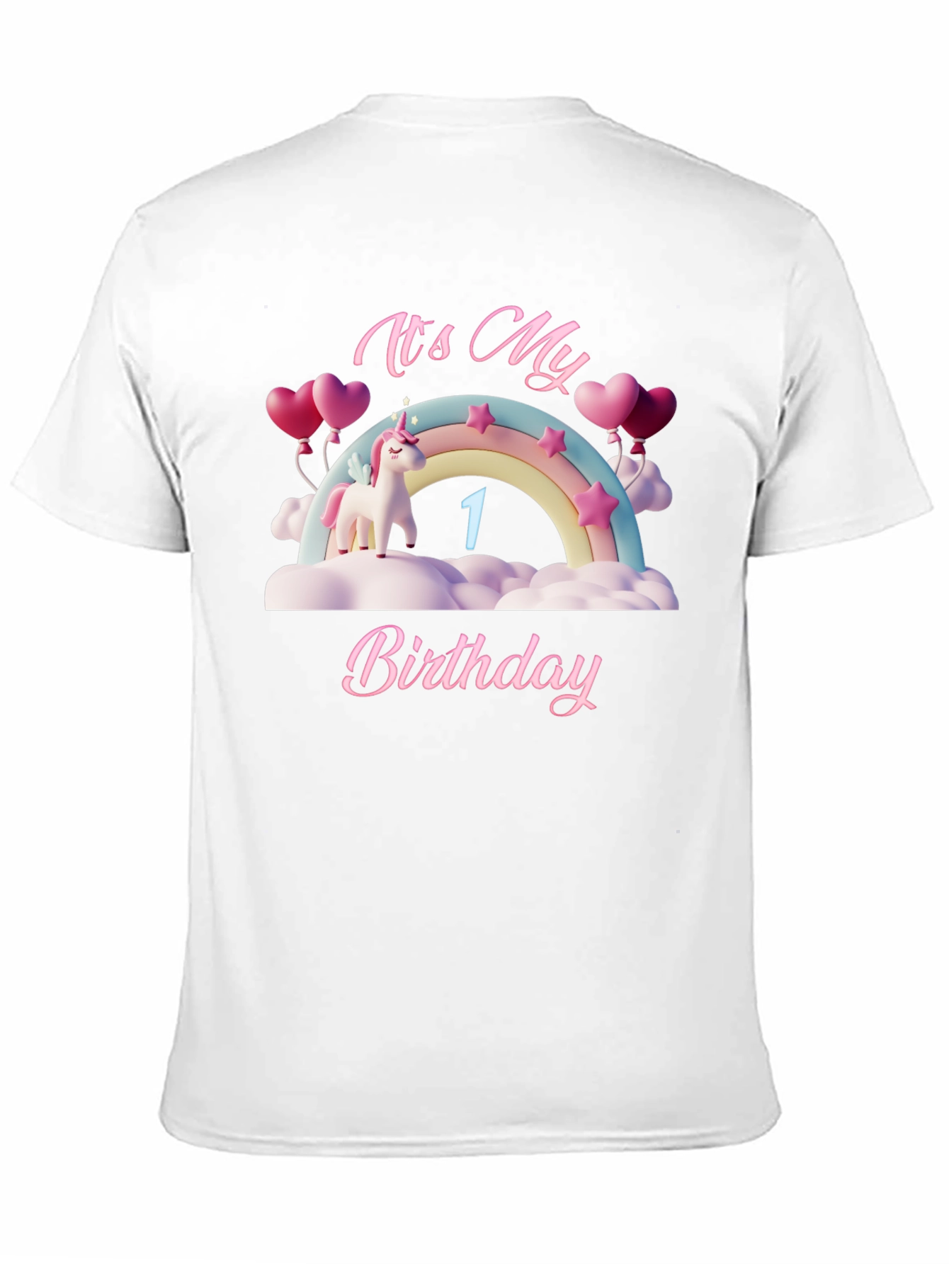 Its My 1st Birthday Unicorn T-Shirt