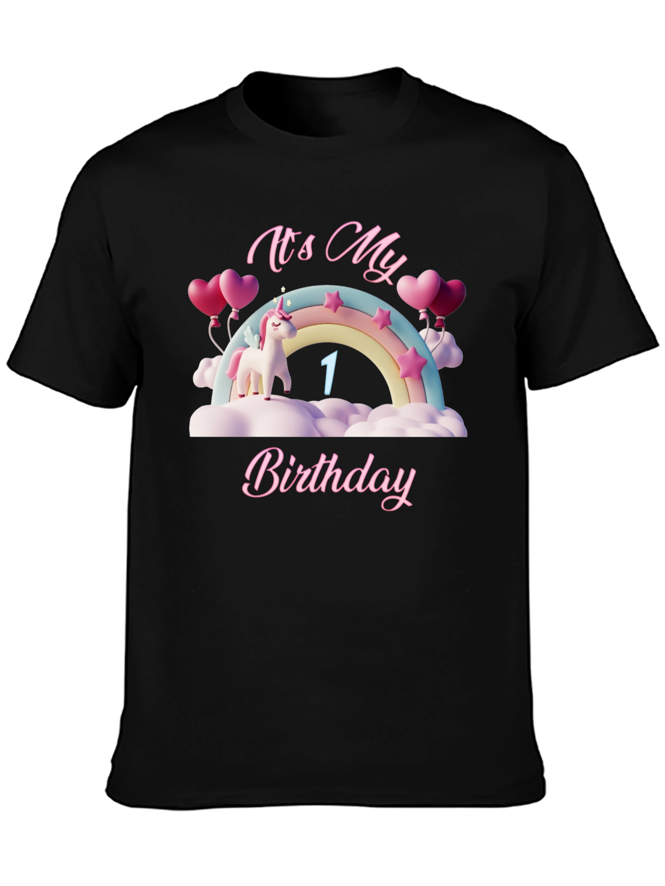 Its My 1st Birthday Unicorn T-Shirt