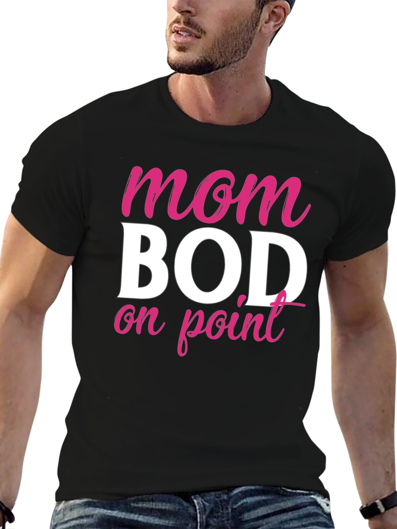 Mom Bod On Point Graphic Tee - Unisex Fit