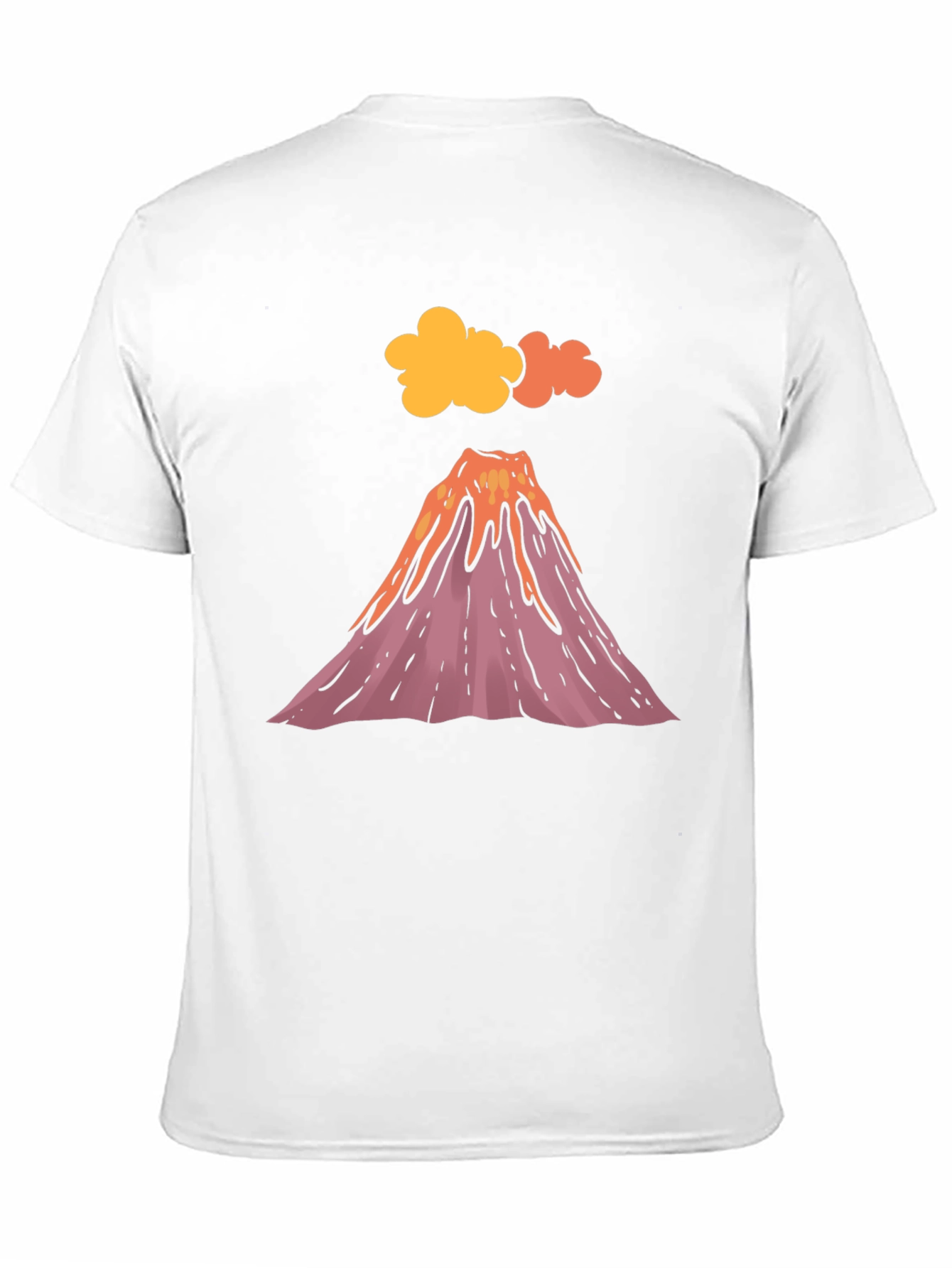 Volcano Graphic T-Shirt - Black