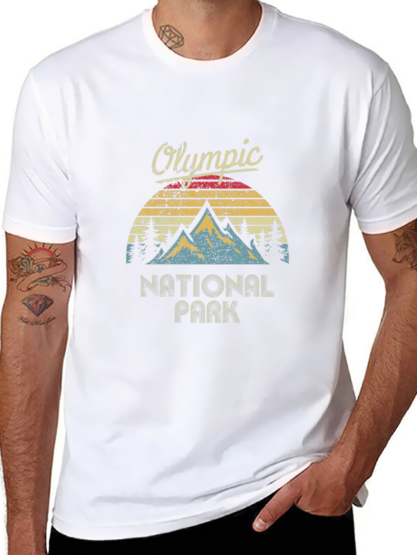 Olympic National Park T-Shirt - Black