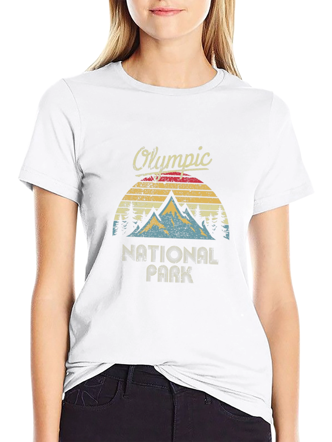 Olympic National Park T-Shirt - Black