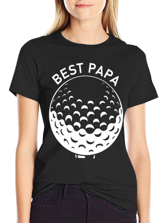 Best Papa Ever Golf Ball T-Shirt