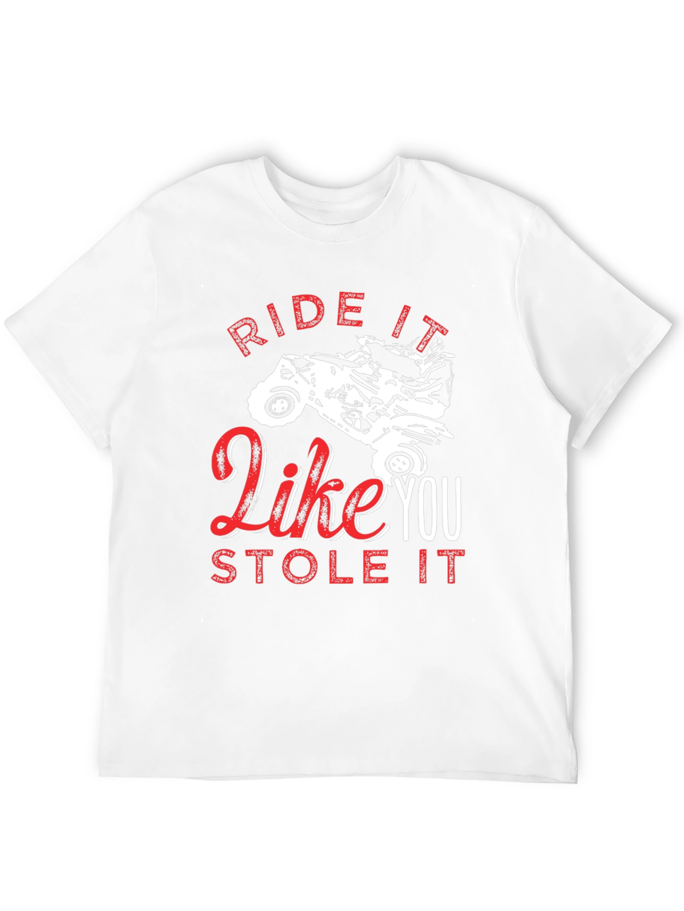 Ride it Like You Stole It Black Tee