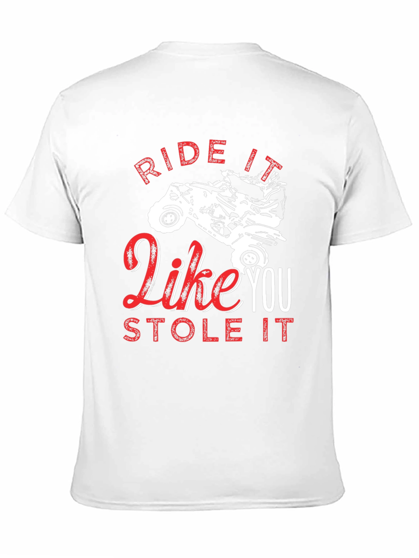 Ride it Like You Stole It Black Tee