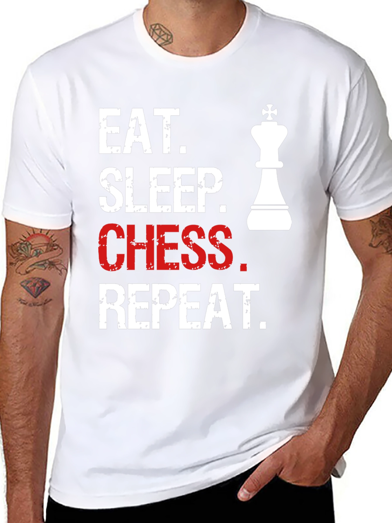 Eat Sleep Chess Repeat T-Shirt