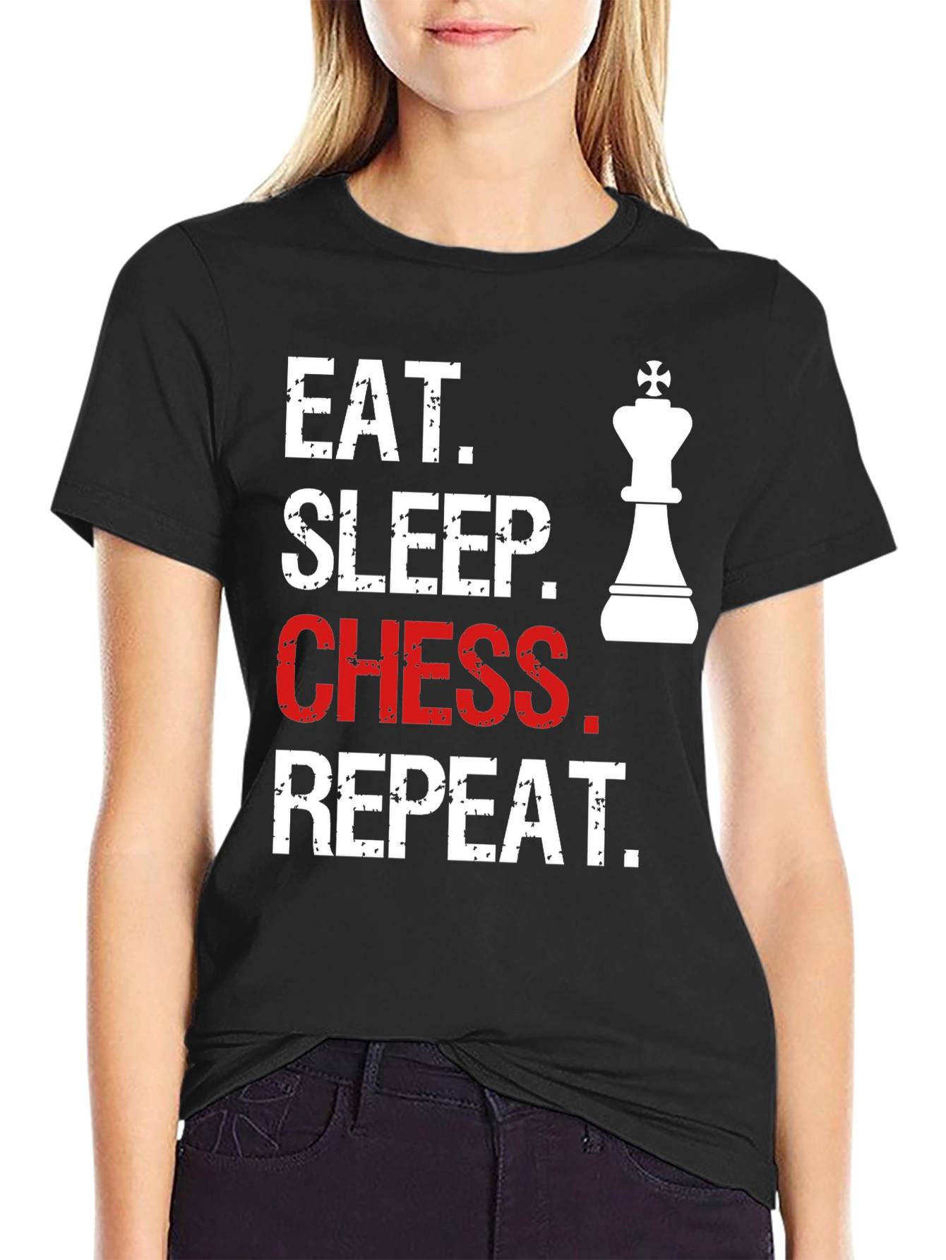 Eat Sleep Chess Repeat T-Shirt