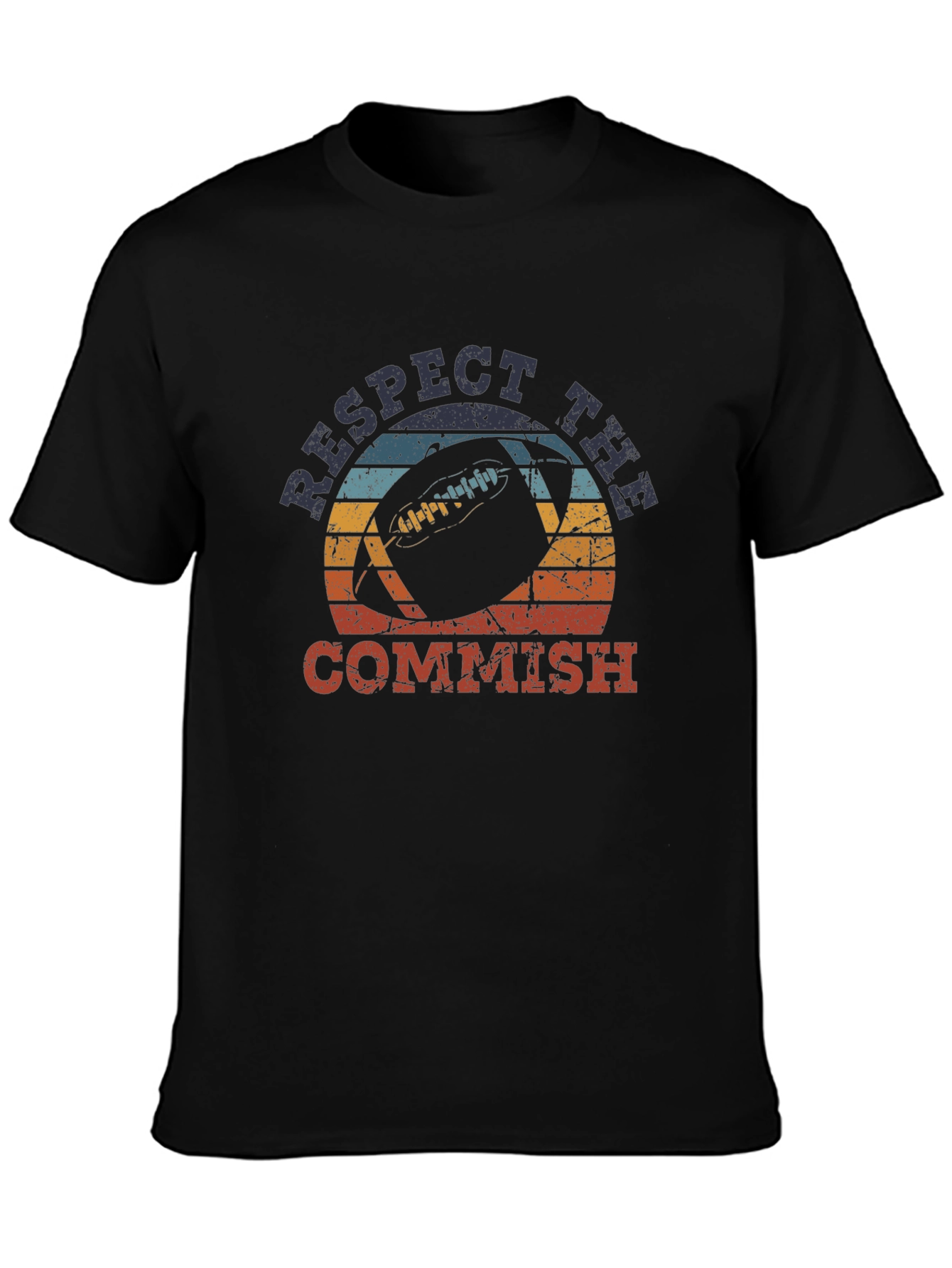 Respect the Commish Football Graphic Tee