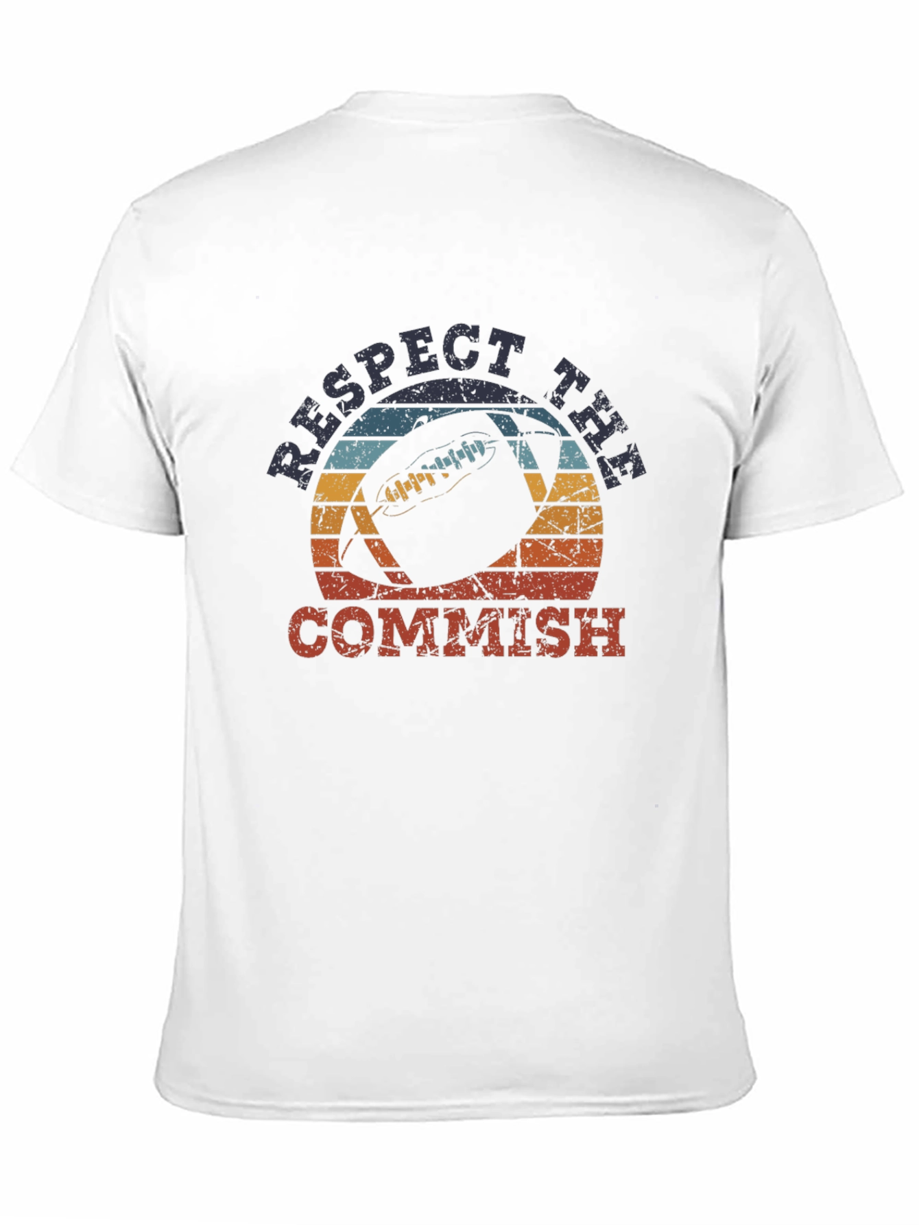 Respect the Commish Football Graphic Tee