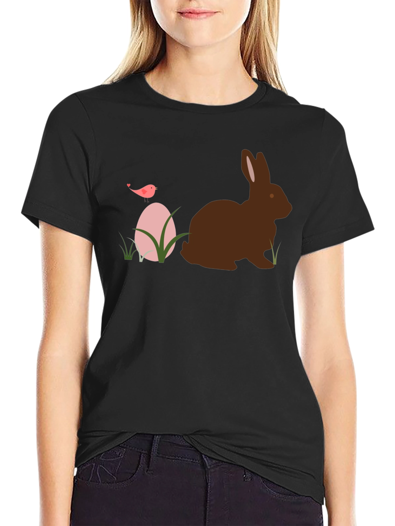 Easter Bunny T-Shirt - Cute Spring Graphic Tee