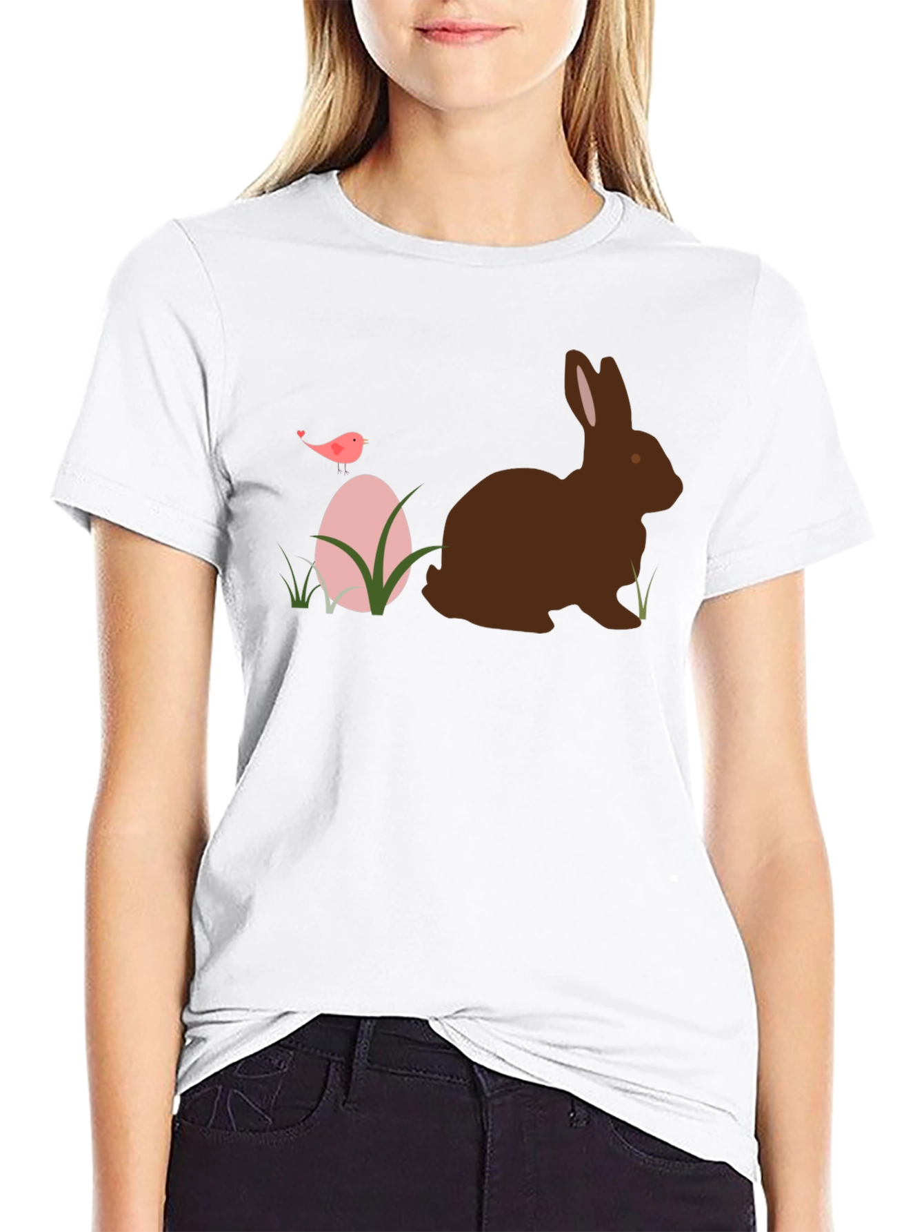 Easter Bunny T-Shirt - Cute Spring Graphic Tee