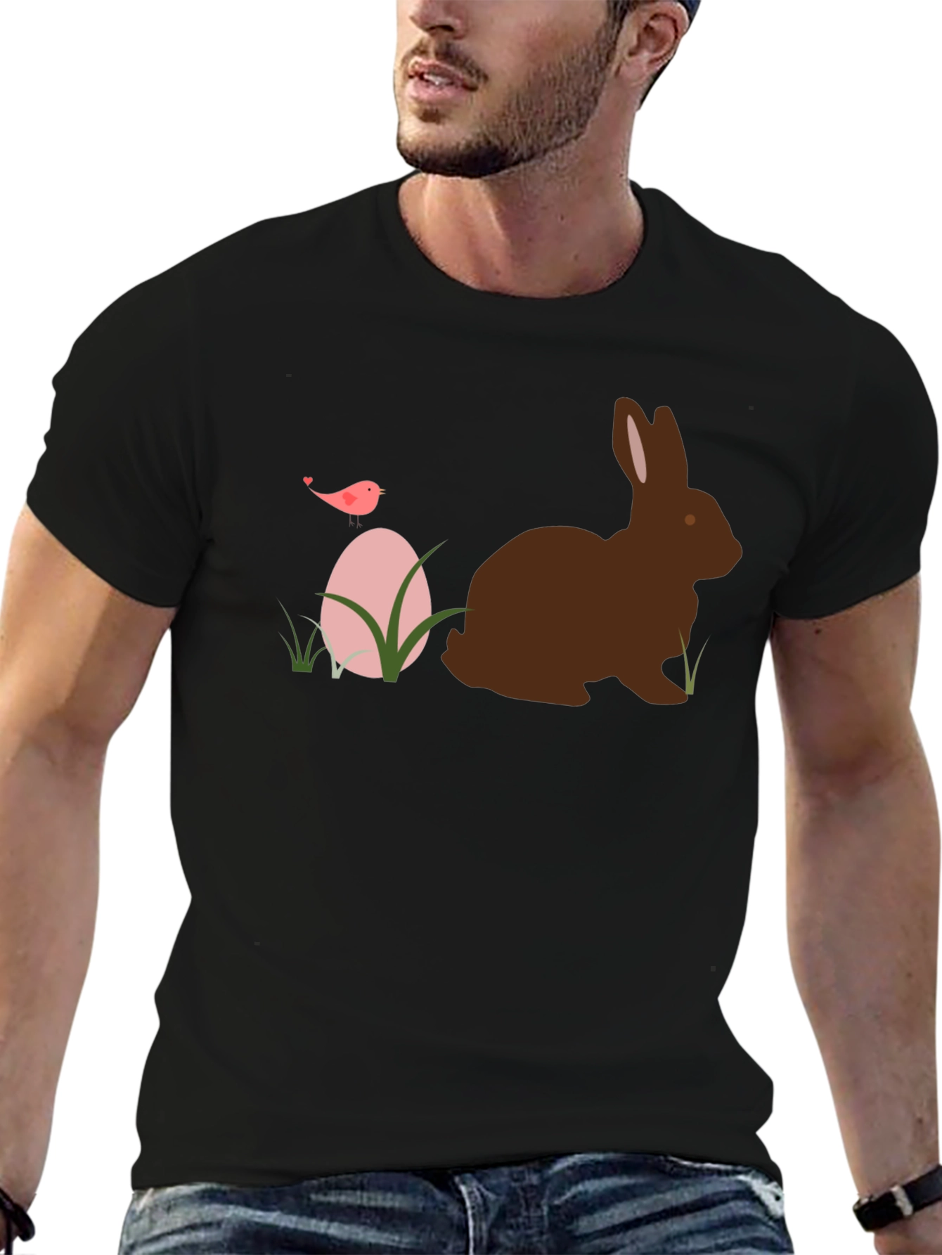 Easter Bunny T-Shirt - Cute Spring Graphic Tee
