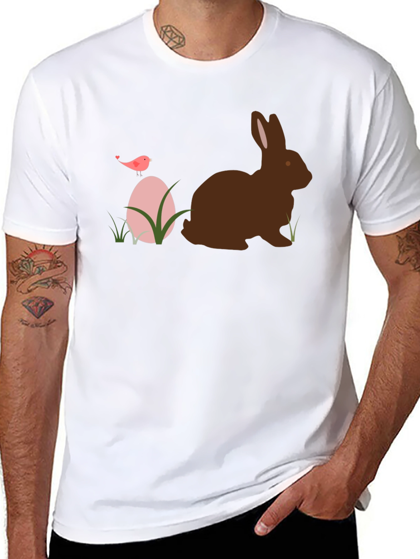 Easter Bunny T-Shirt - Cute Spring Graphic Tee