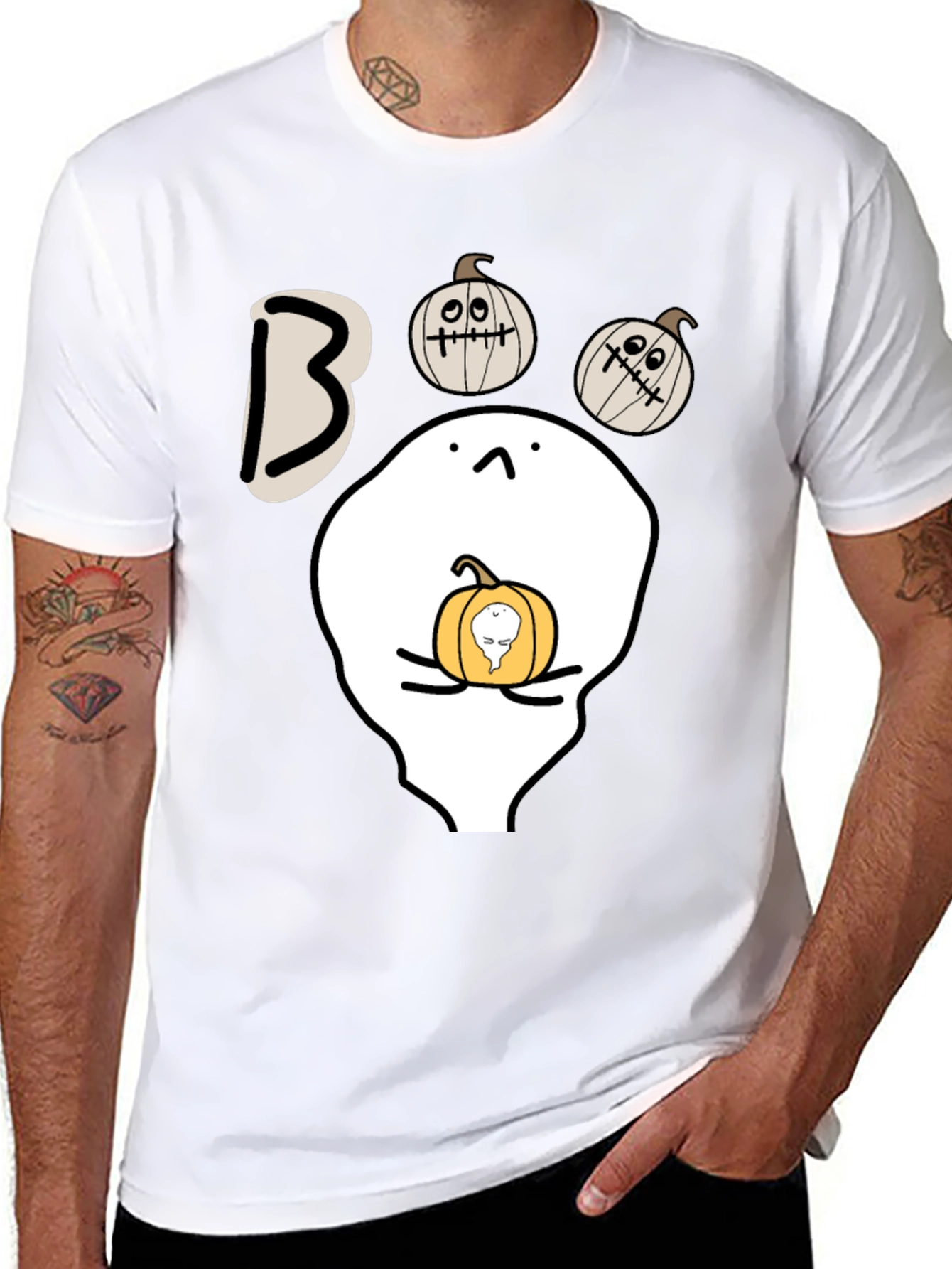 Halloween Boo! Graphic T-Shirt