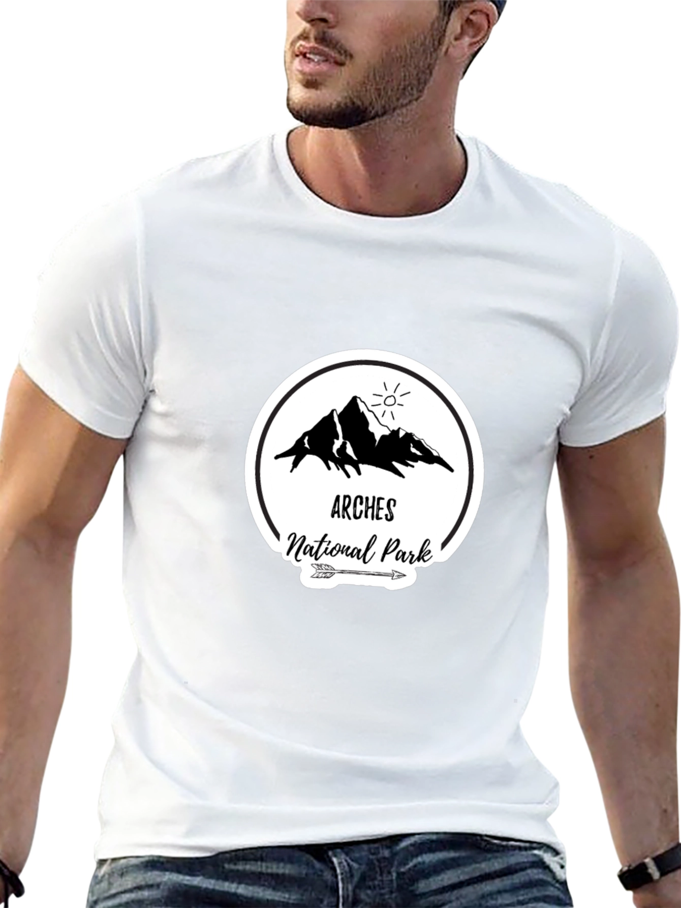 Arches National Park Black T-Shirt