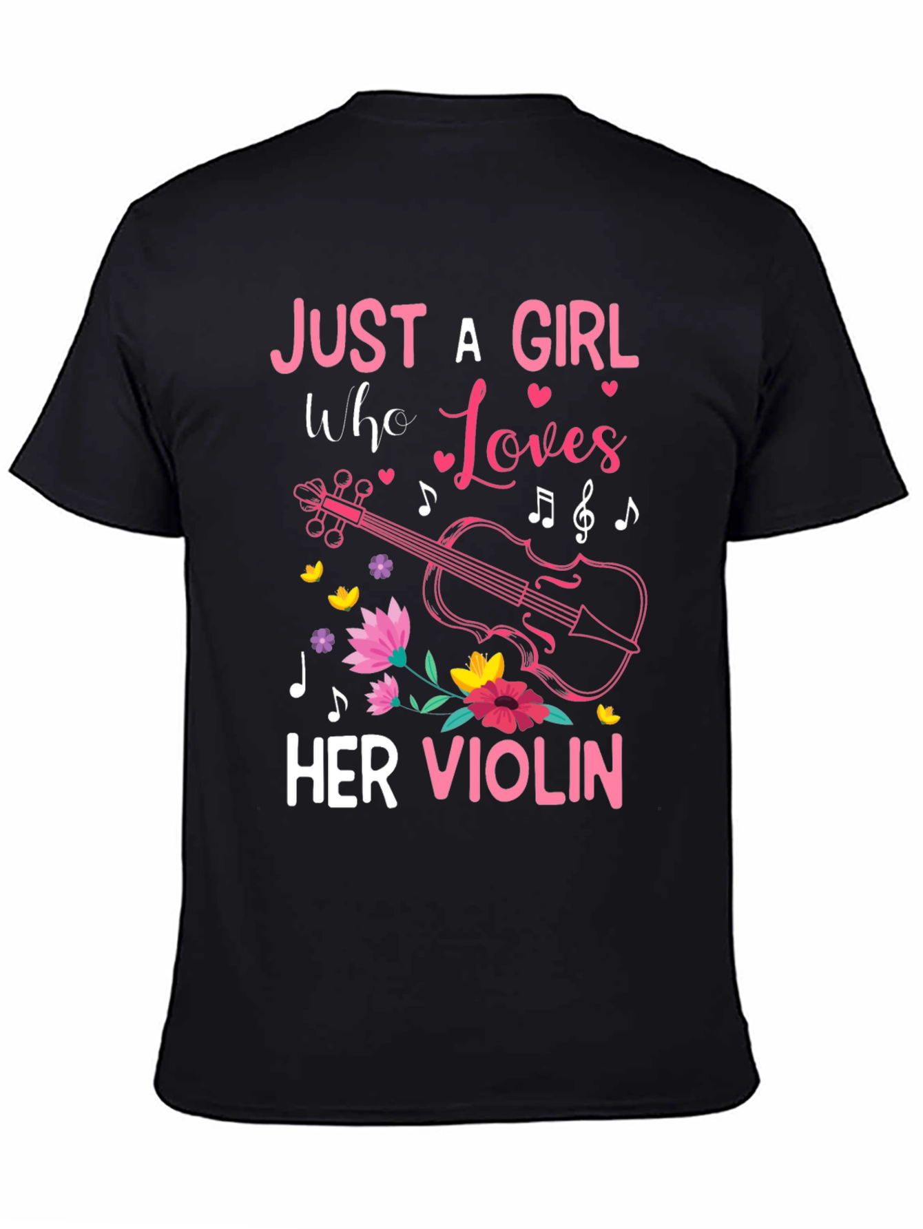 Just A Girl Who Loves Her Violin T-Shirt