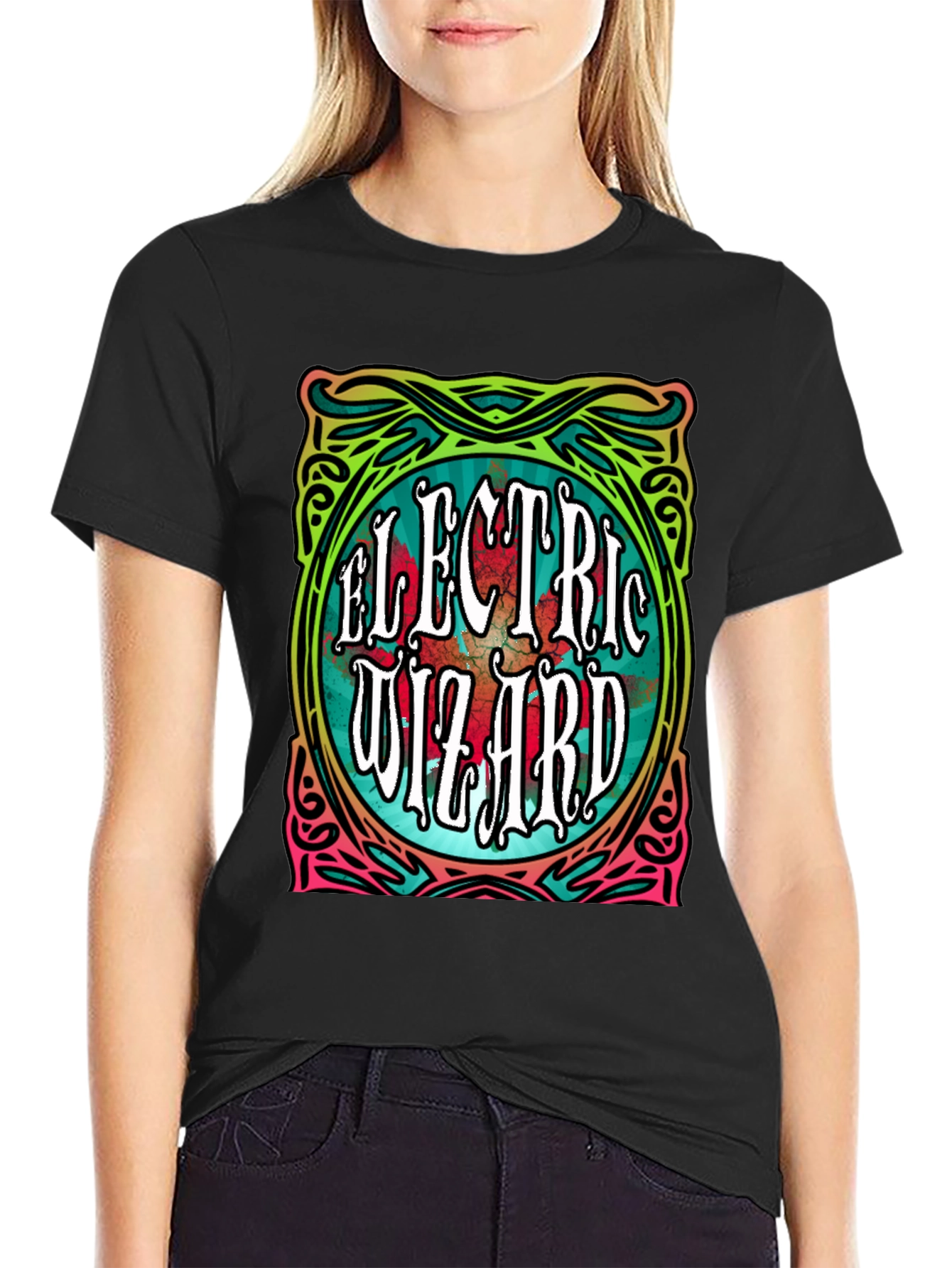 Electric Wizard Psychedelic Graphic T-Shirt