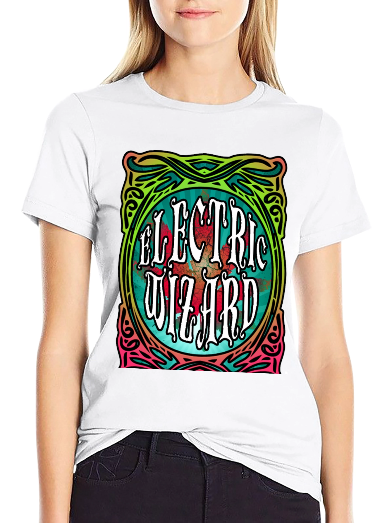 Electric Wizard Psychedelic Graphic T-Shirt