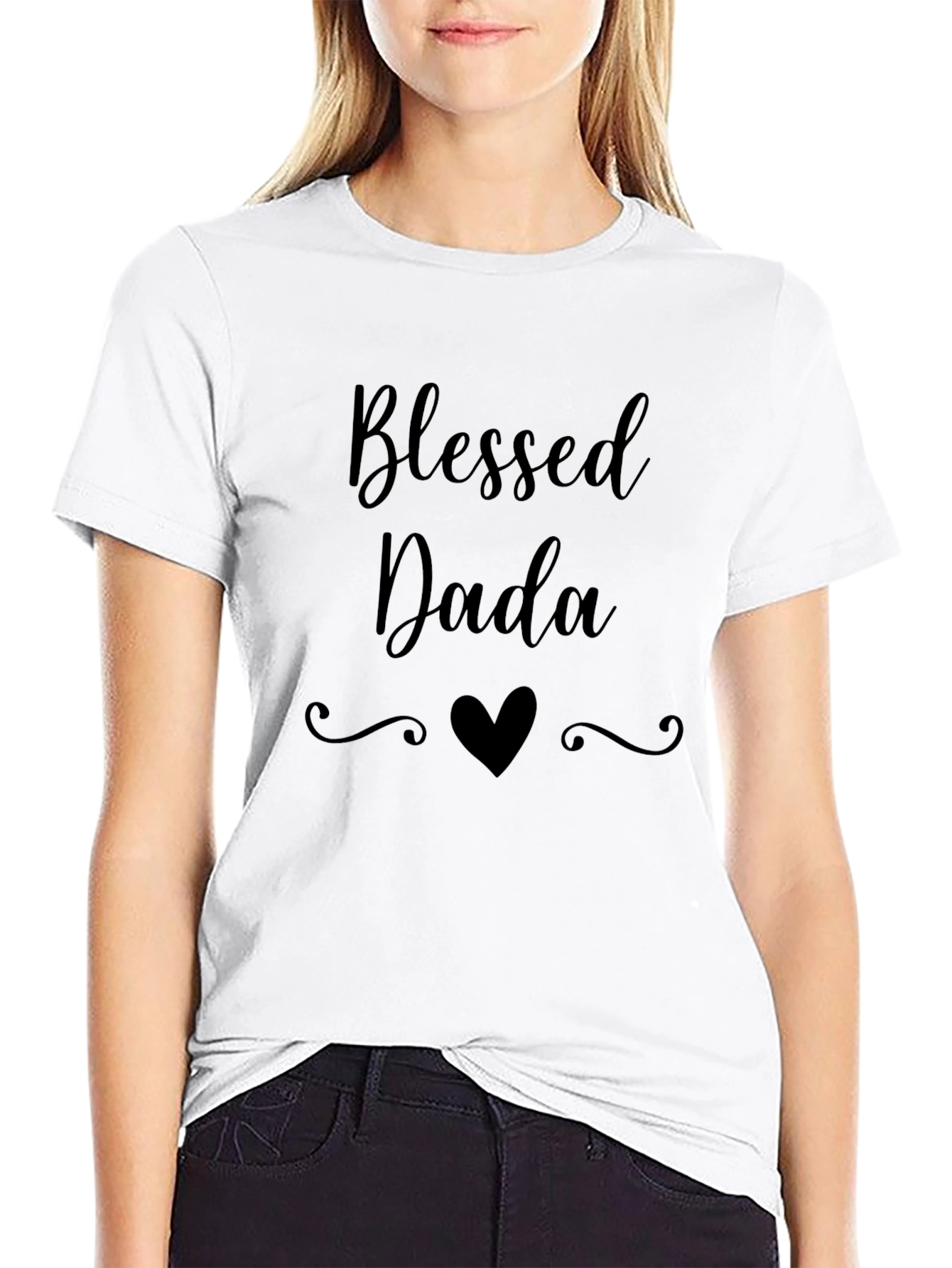 Blessed Dada Graphic T-Shirt - Fathers Day Gift