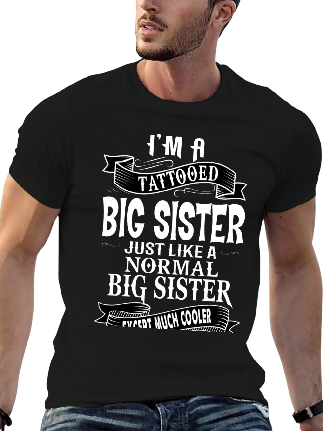 Tattooed Big Sister Graphic Tee