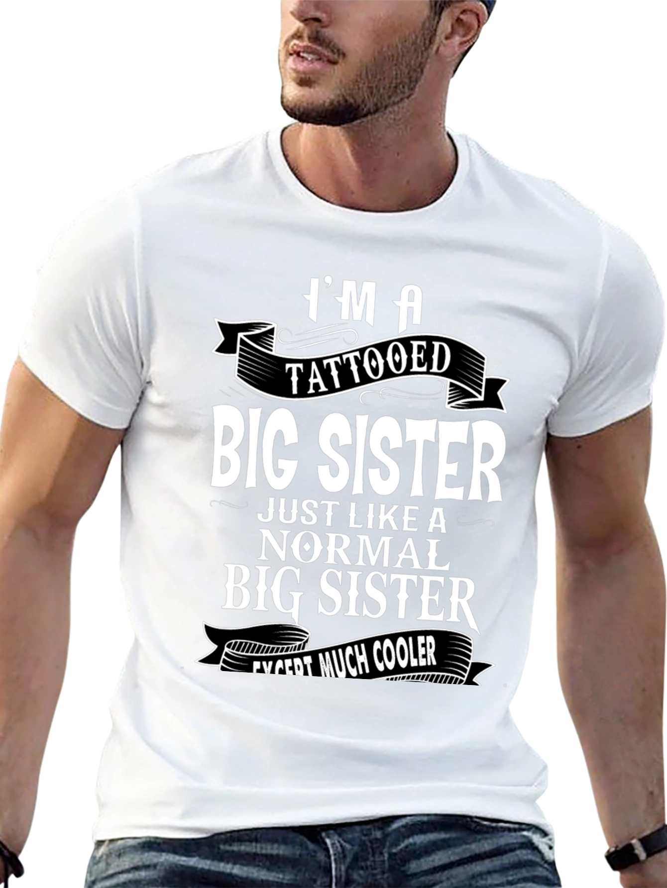 Tattooed Big Sister Graphic Tee
