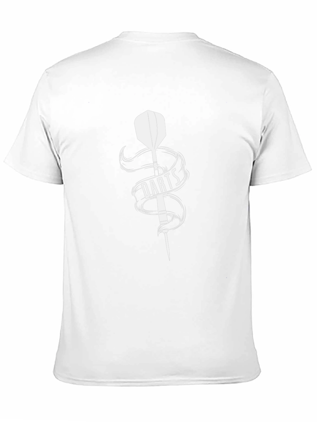Darts Graphic T-Shirt - Dart Thrower Design
