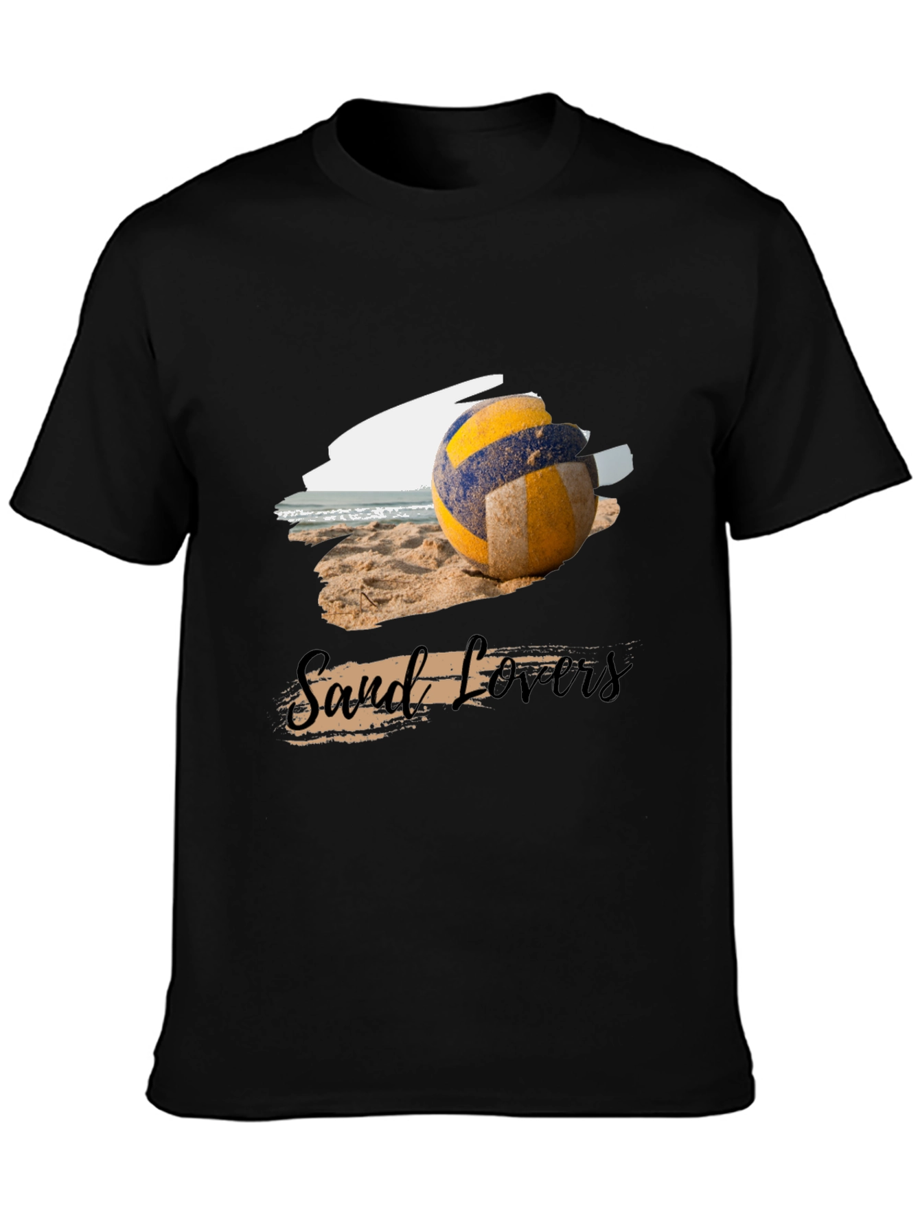 Sand Lovers Graphic Tee - Beach Volleyball Design
